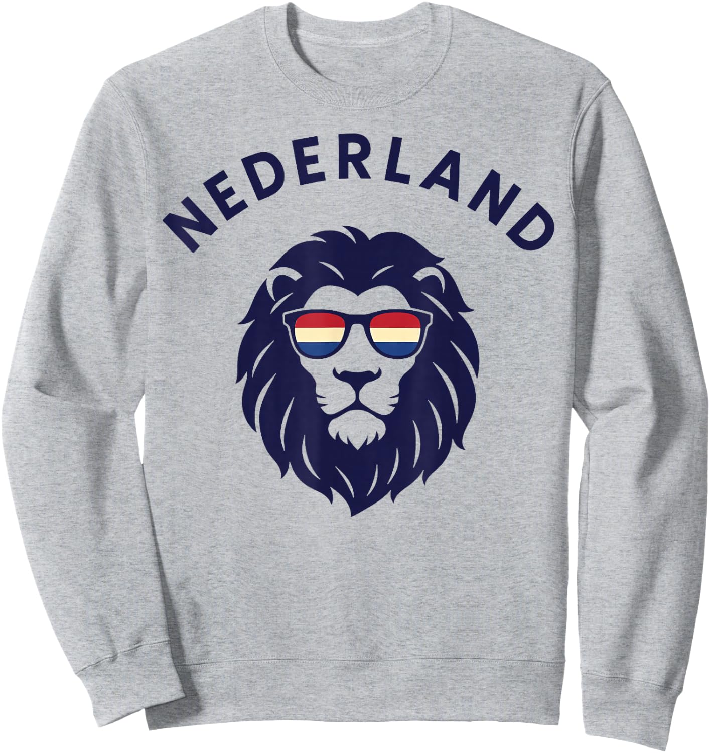 Classic Holland Orange Nederland Lion, Retro Netherlands Sweatshirt - Sweatshirt | Ash