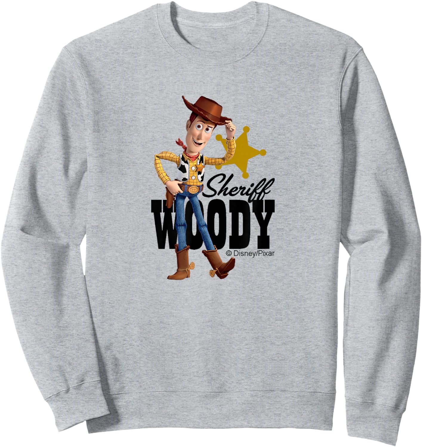 Toy Story - Sheriff Woody Sweatshirt - Sweatshirt | Ash