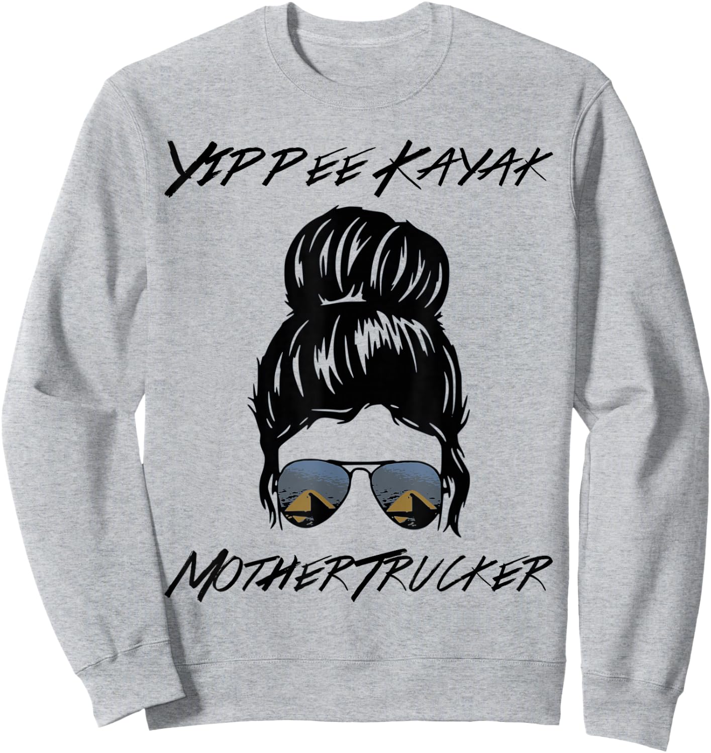 Yippee Kayak Sweatshirt - Sweatshirt | Ash