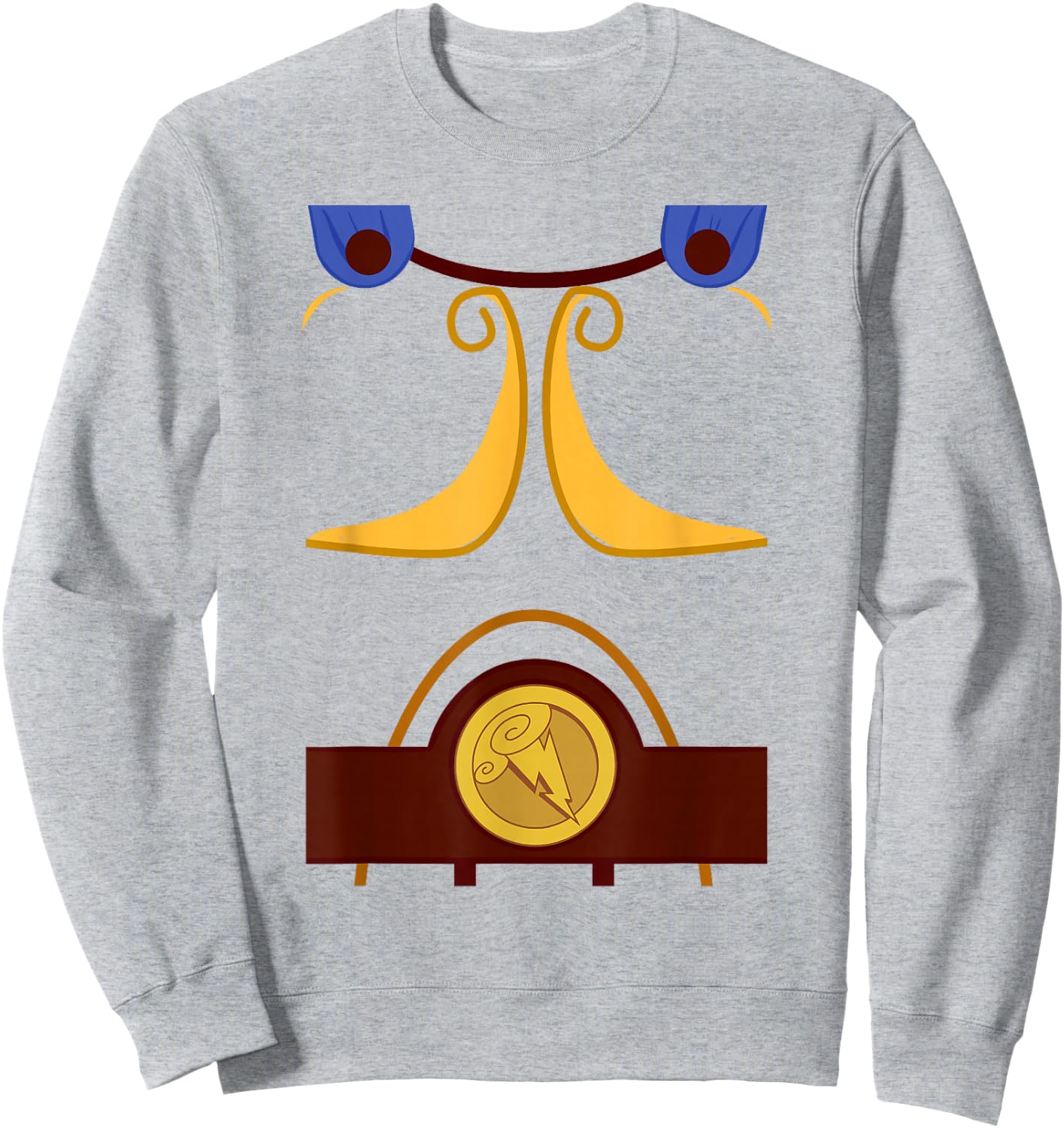 Disney Hercules Costume Chest Sweatshirt - Sweatshirt | Ash