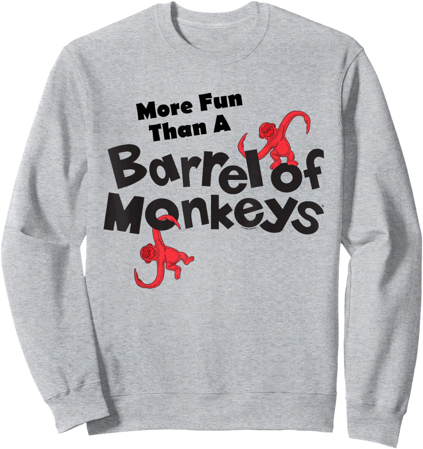 Barrel of Monkeys Dancing Monkeys Sweatshirt - Sweatshirt | Ash