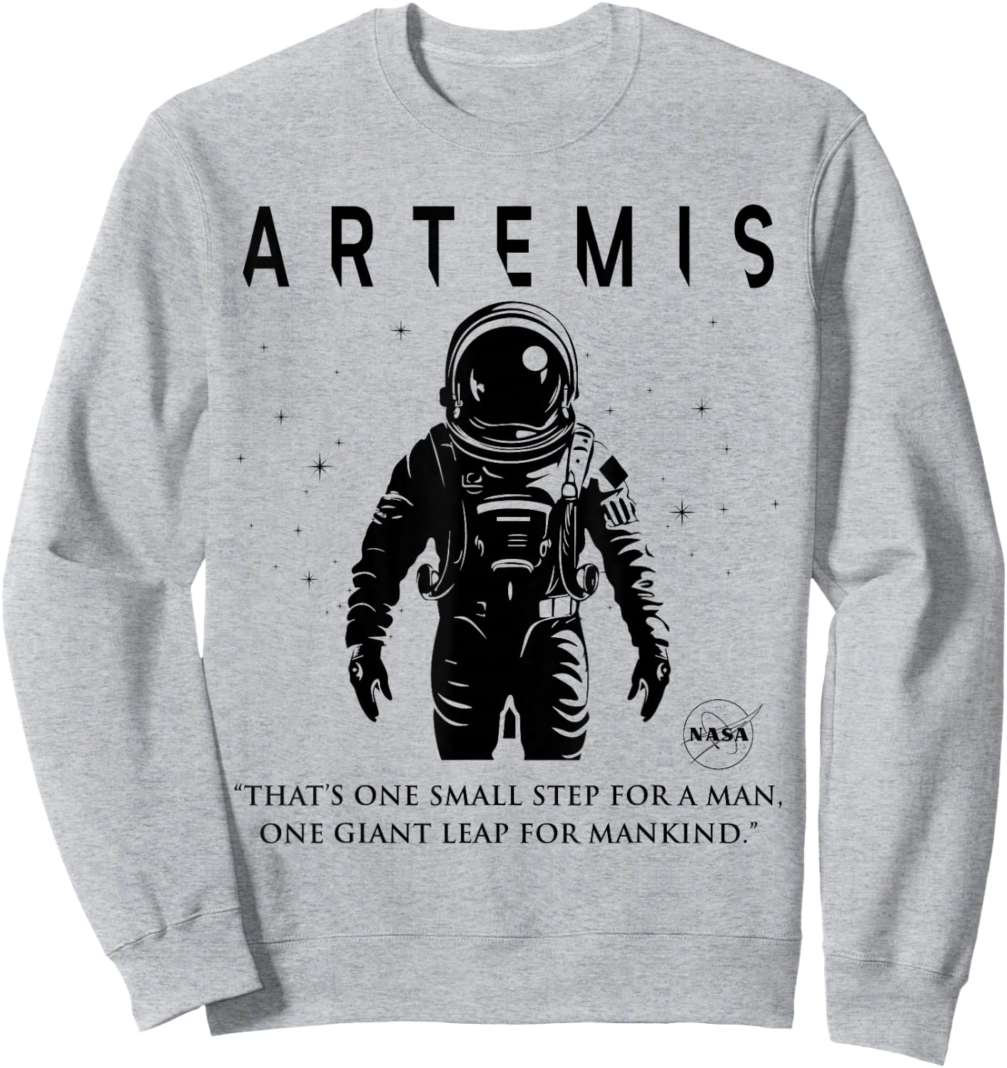 NASA Artemis Mission Astronaut Sweatshirt - Sweatshirt | Ash