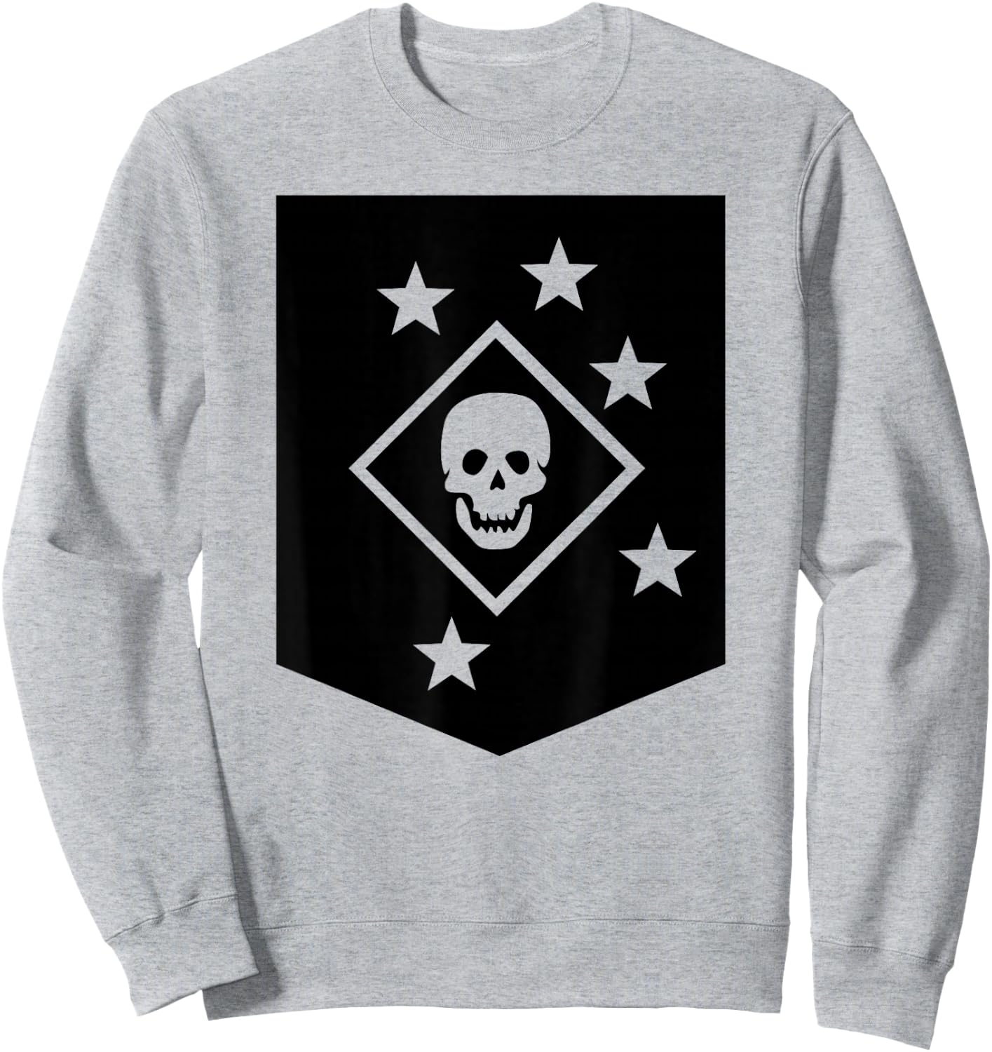 Silent Deadly Marine Raiders Sweatshirt - Sweatshirt | Ash