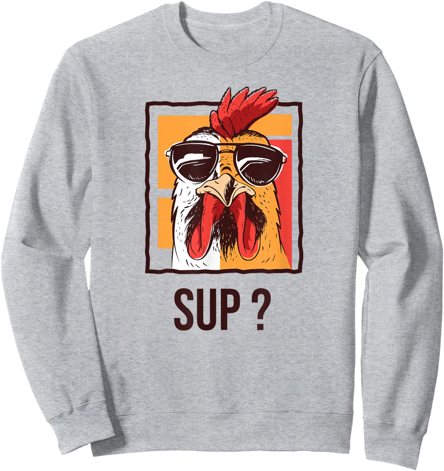 Cute Chicken Lover Gardening Farmer Henhouse Coop Chicken Sweatshirt - Sweatshirt | Ash