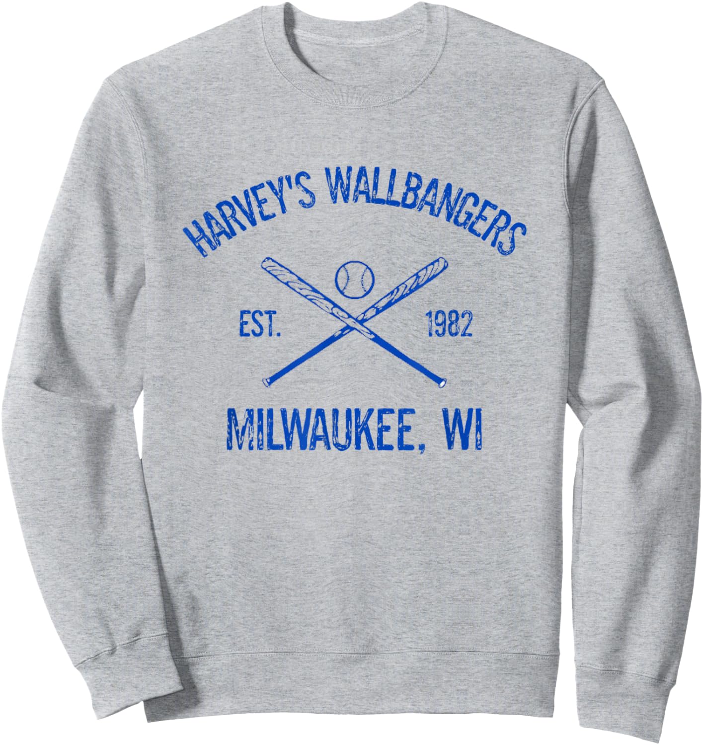 Milwaukee Baseball Harvey’s Wallbangers Sweatshirt - Sweatshirt | Ash
