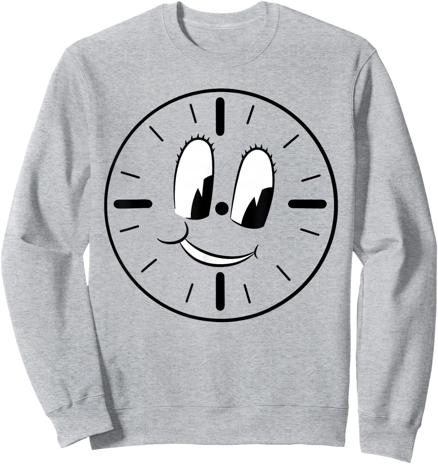Marvel Loki Miss Minutes Clock Orange Sweatshirt - Sweatshirt | Ash