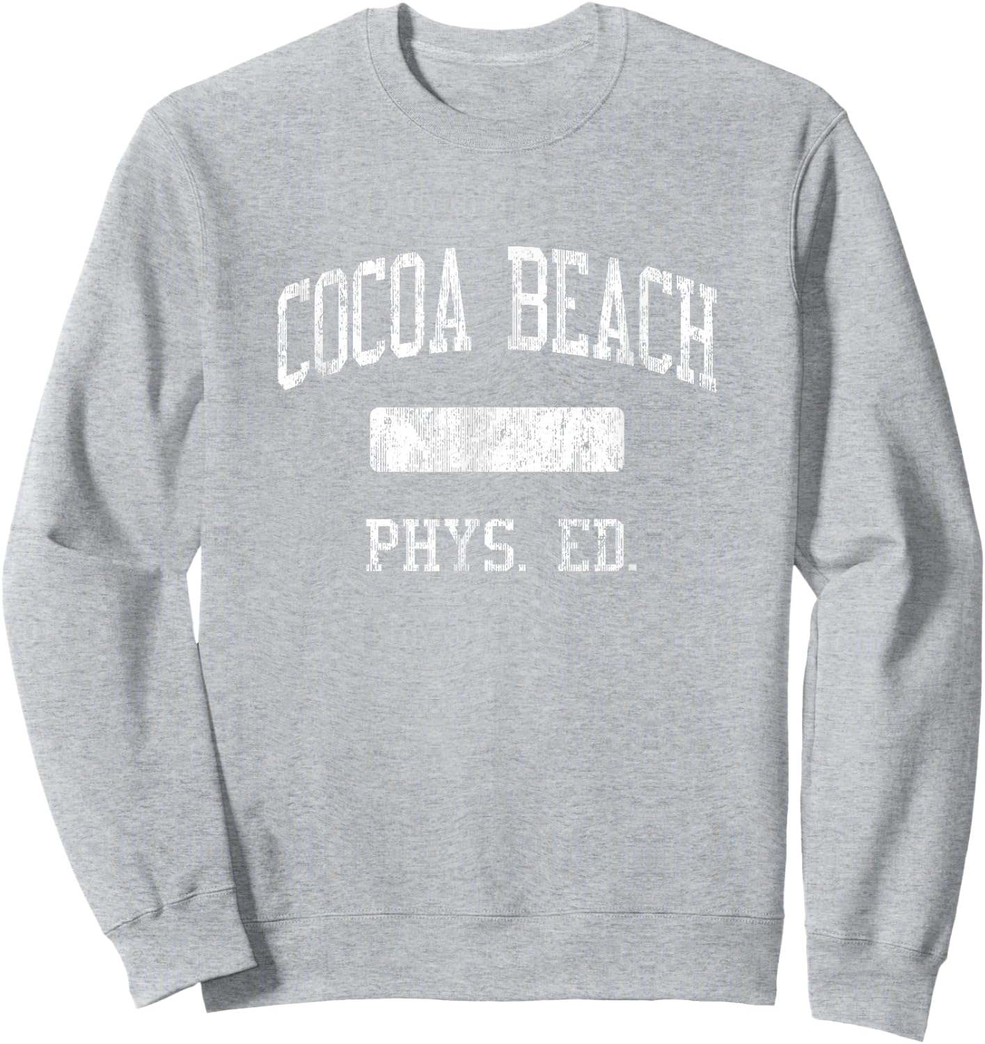 Cocoa Beach High School HS Cocoa Beach FL PHYS Ed Sweatshirt - Sweatshirt | Ash