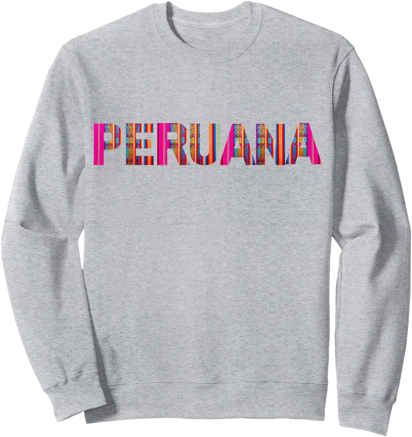 Peru Peruvian Women Pattern Roots Pride Vintage Peruana Sweatshirt - Sweatshirt | Ash