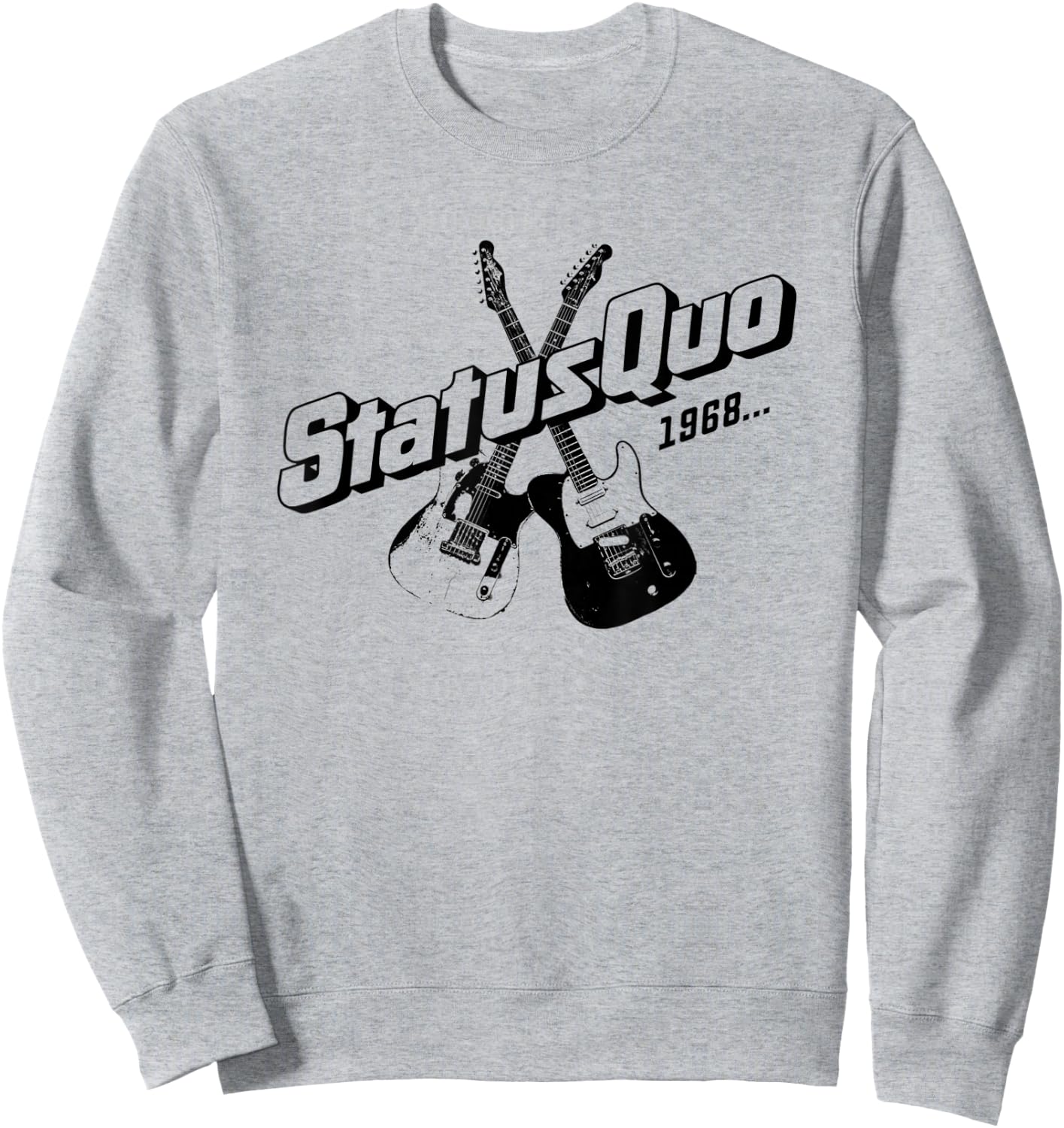 Status Quo - 1968 Guitars Sweatshirt - Sweatshirt | Ash