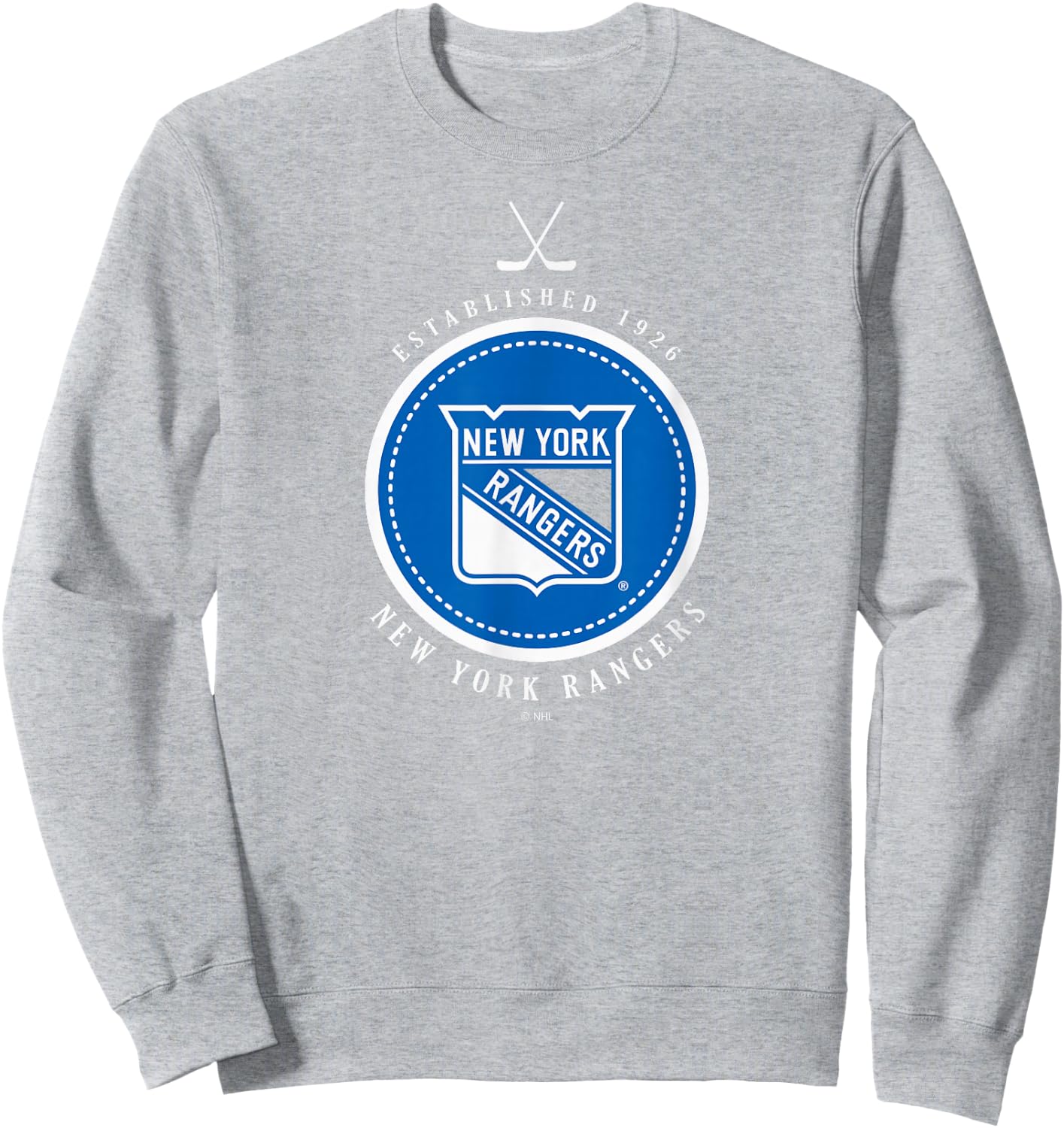 New York Rangers Est 1926 Red Officially Licensed Sweatshirt - Sweatshirt | Ash
