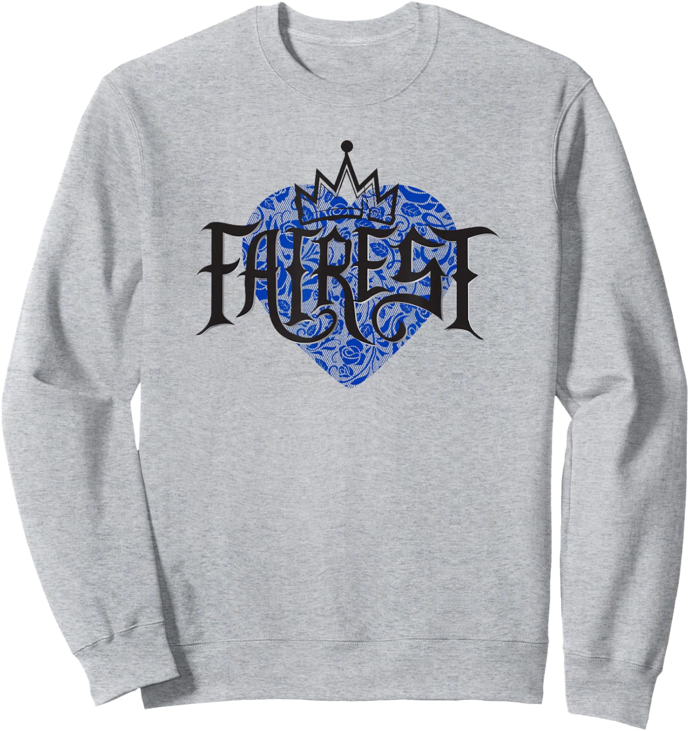 Disney Descendants Fairest Text Sweatshirt - Sweatshirt | Ash