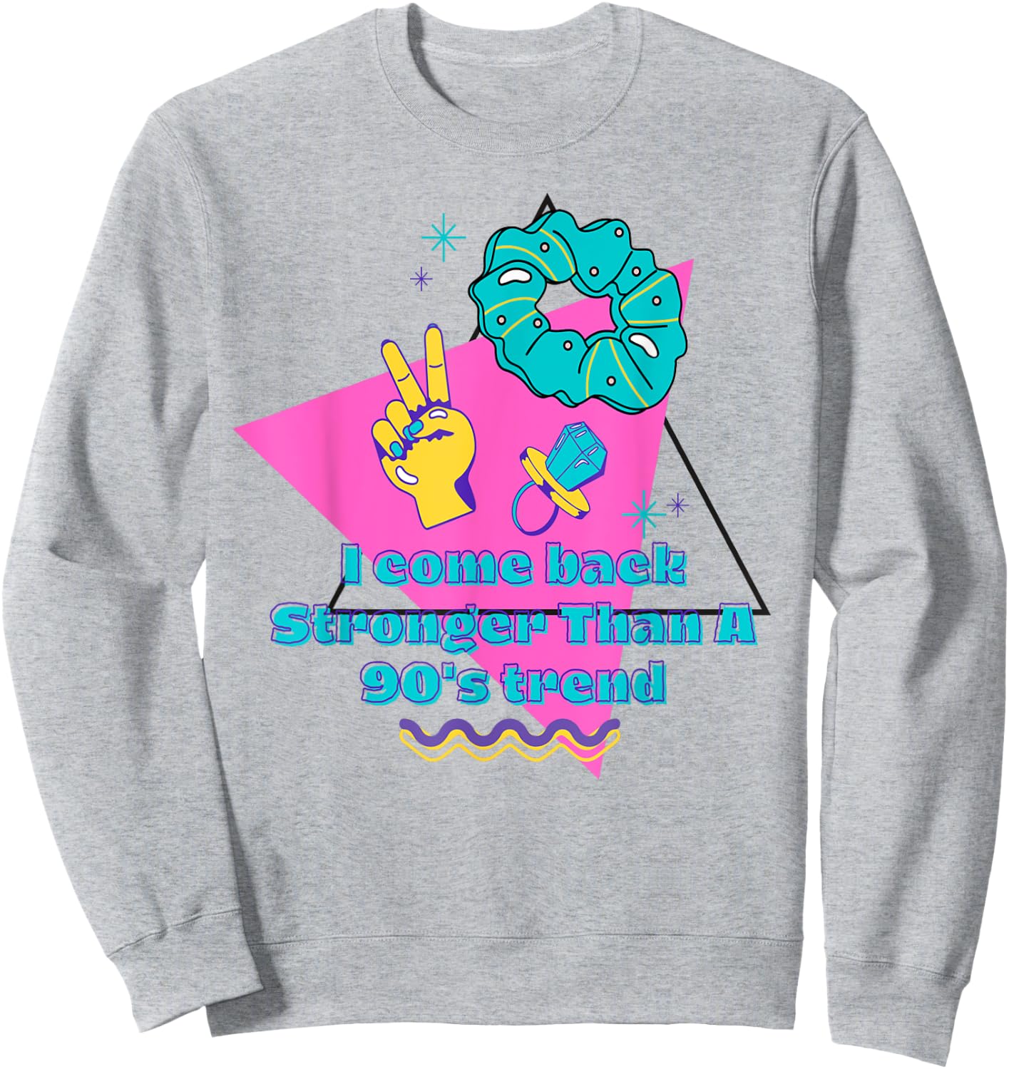 I come back stronger than a 90's trend Sweatshirt - Sweatshirt | Ash