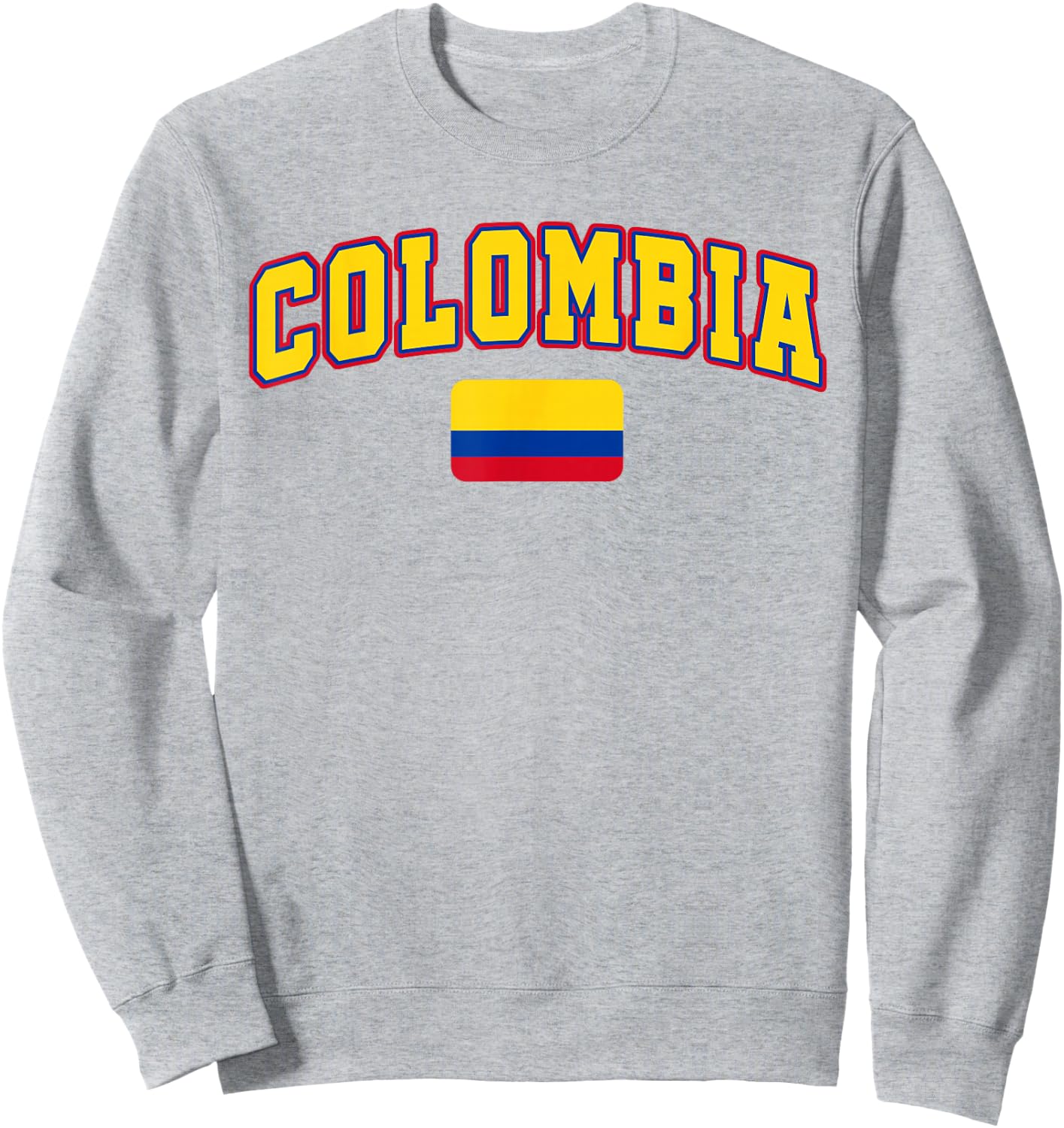 Colombia Flag Colombia Pride Design Sweatshirt - Sweatshirt | Ash