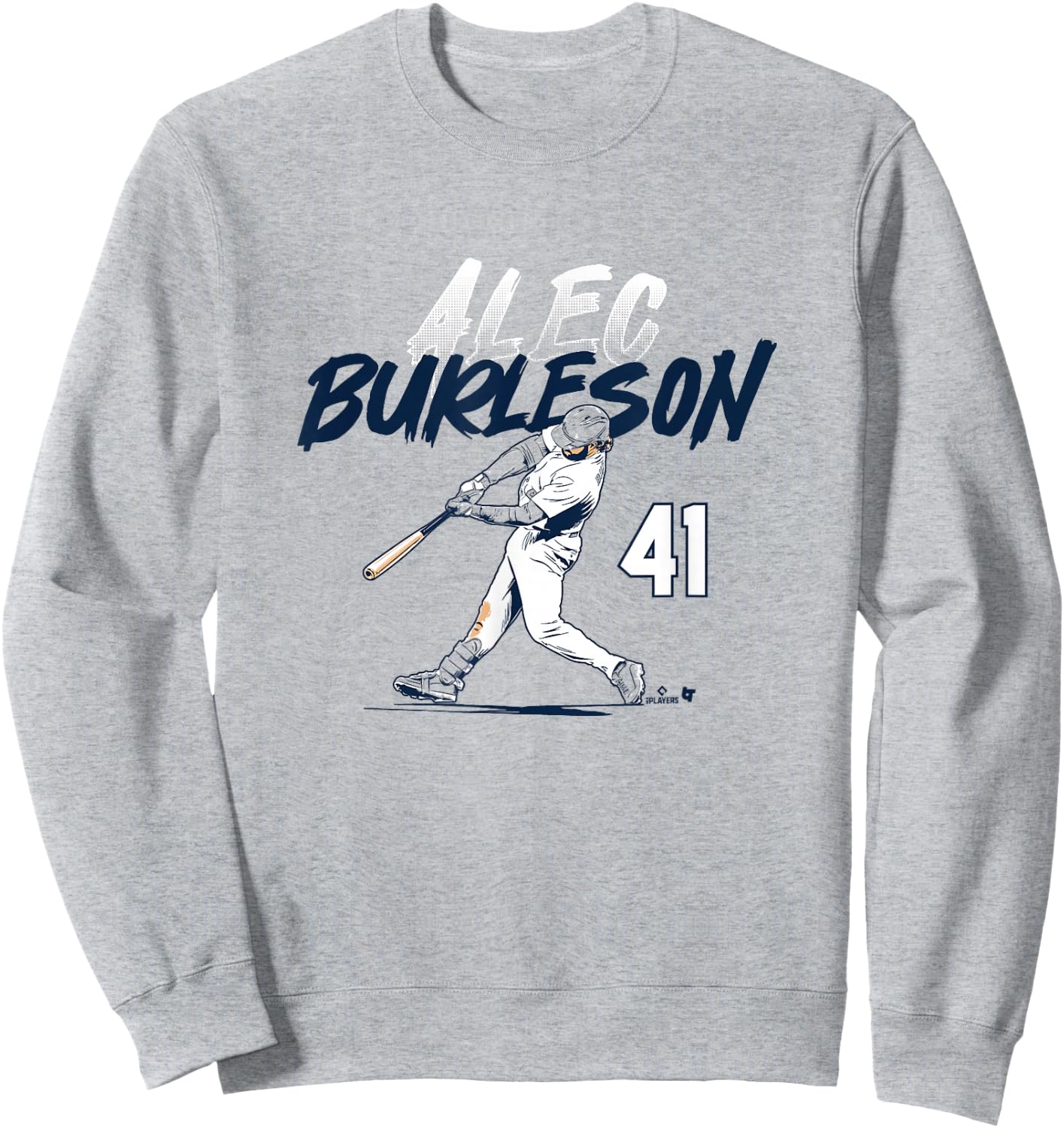 ALEC Burleson - Slugger Swing Number - St. Louis Baseball Sweatshirt - Sweatshirt | Ash