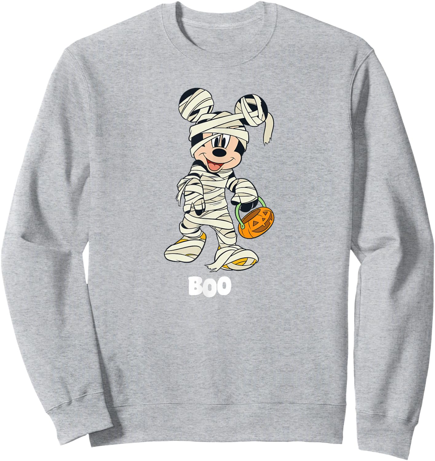 Disney - Halloween Mickey Mummy Sweatshirt - Sweatshirt | Ash