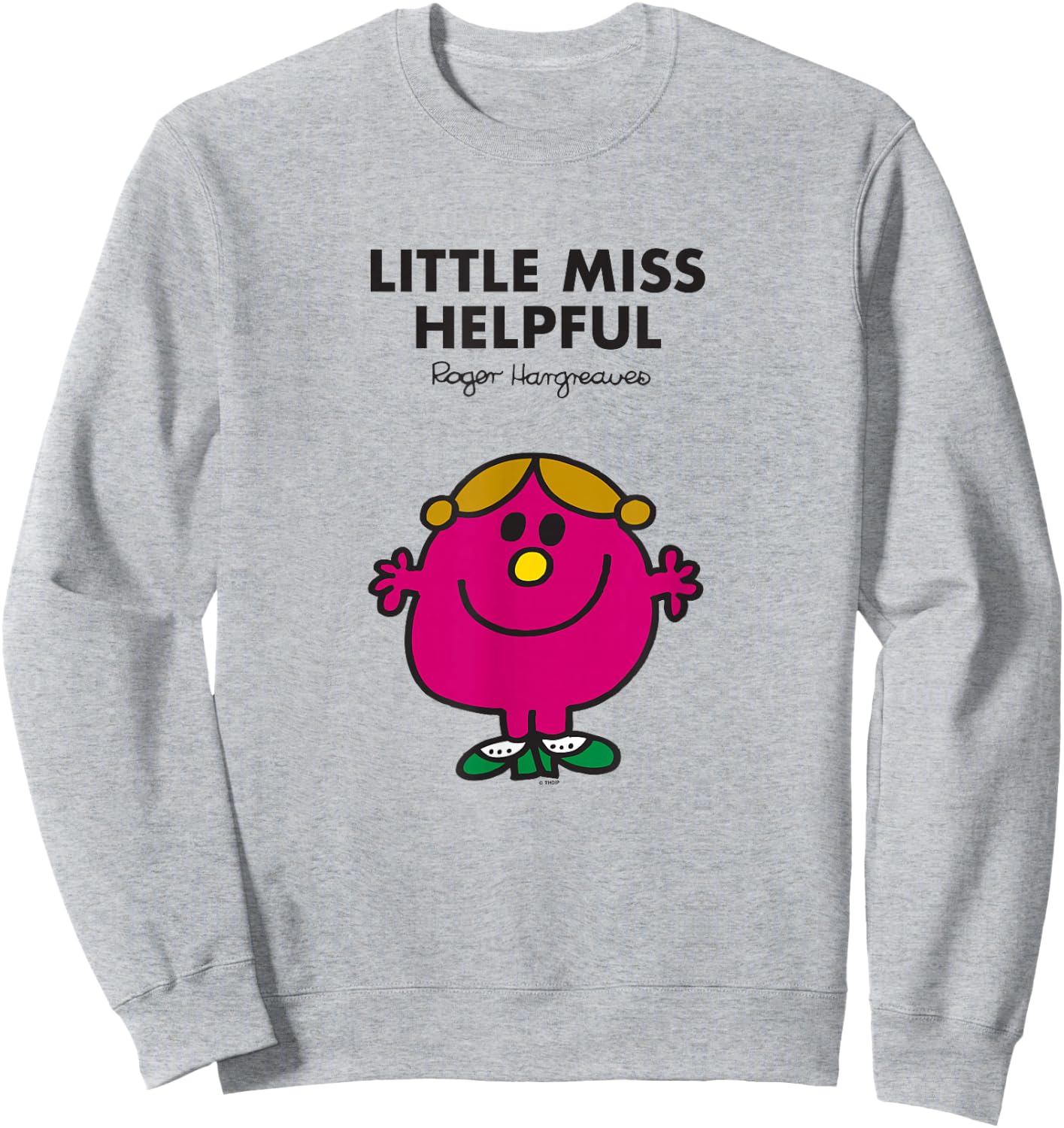 Mr. Men Little Miss Helpful Sweatshirt - Sweatshirt | Ash