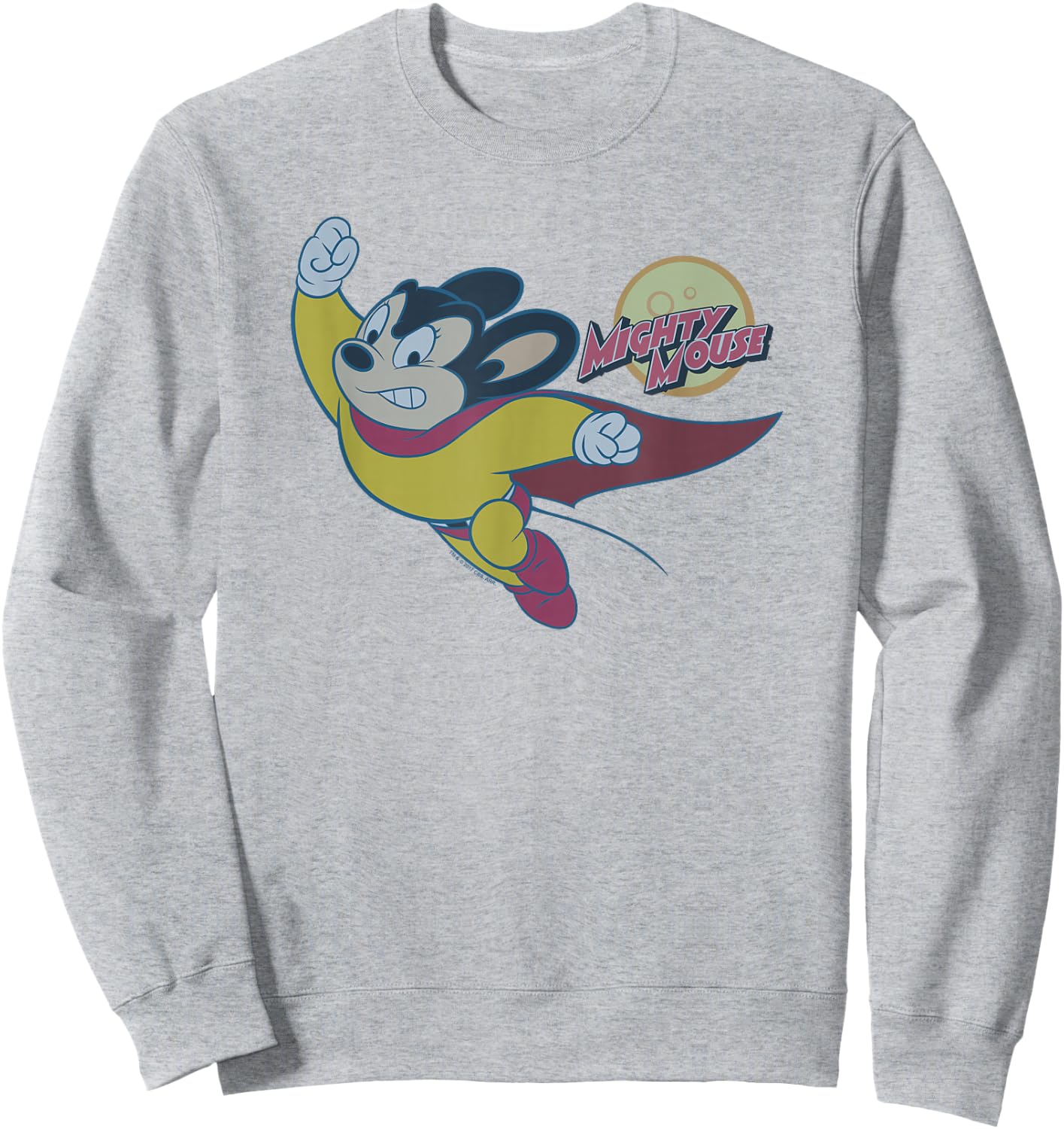 Mighty Mouse to The Sky Sweatshirt - Sweatshirt | Ash