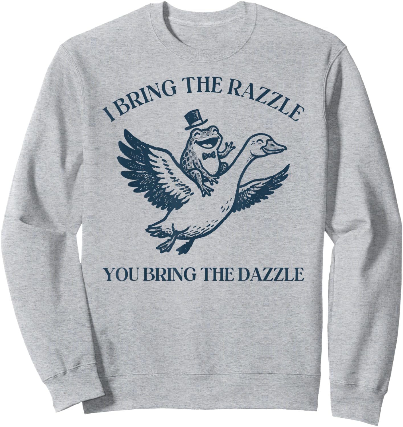Cute Besties BFF Razzle Sweatshirt - Sweatshirt | Ash
