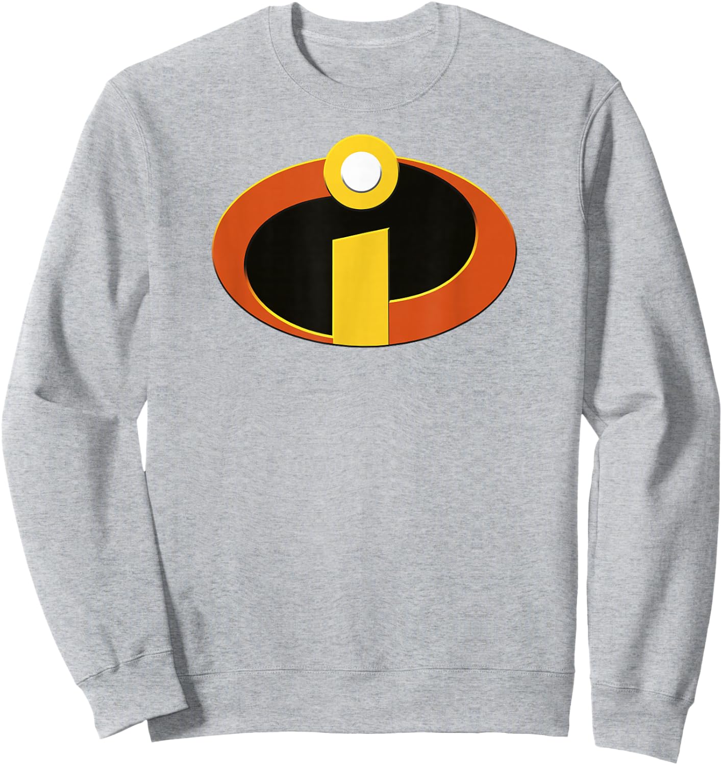 Disney Pixar Incredibles Logo Halloween Costume Sweatshirt - Sweatshirt | Ash