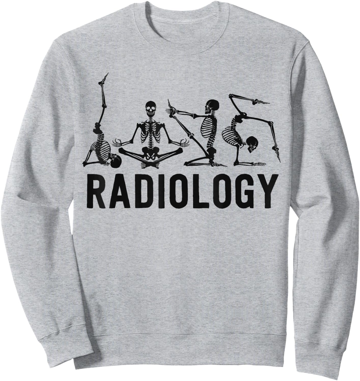 Love Radiology Tech Gifts Radiologist X-Ray Technologist Sweatshirt - Sweatshirt | Ash