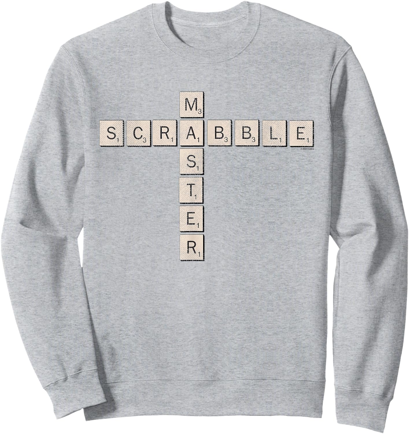 Scrabble Master of Scrabble Sweatshirt - Sweatshirt | Ash