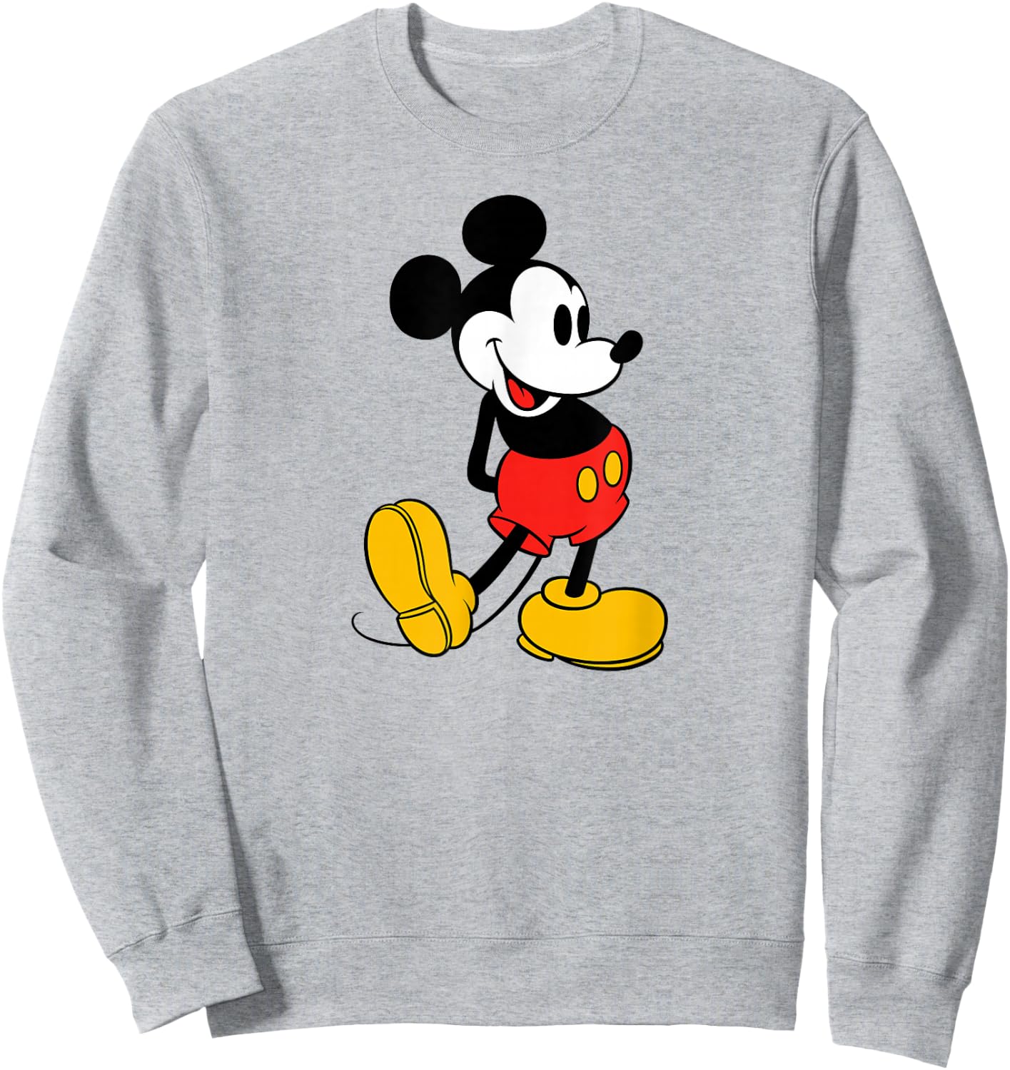 Disney - Classic Mickey Mouse Sweatshirt - Sweatshirt | Ash