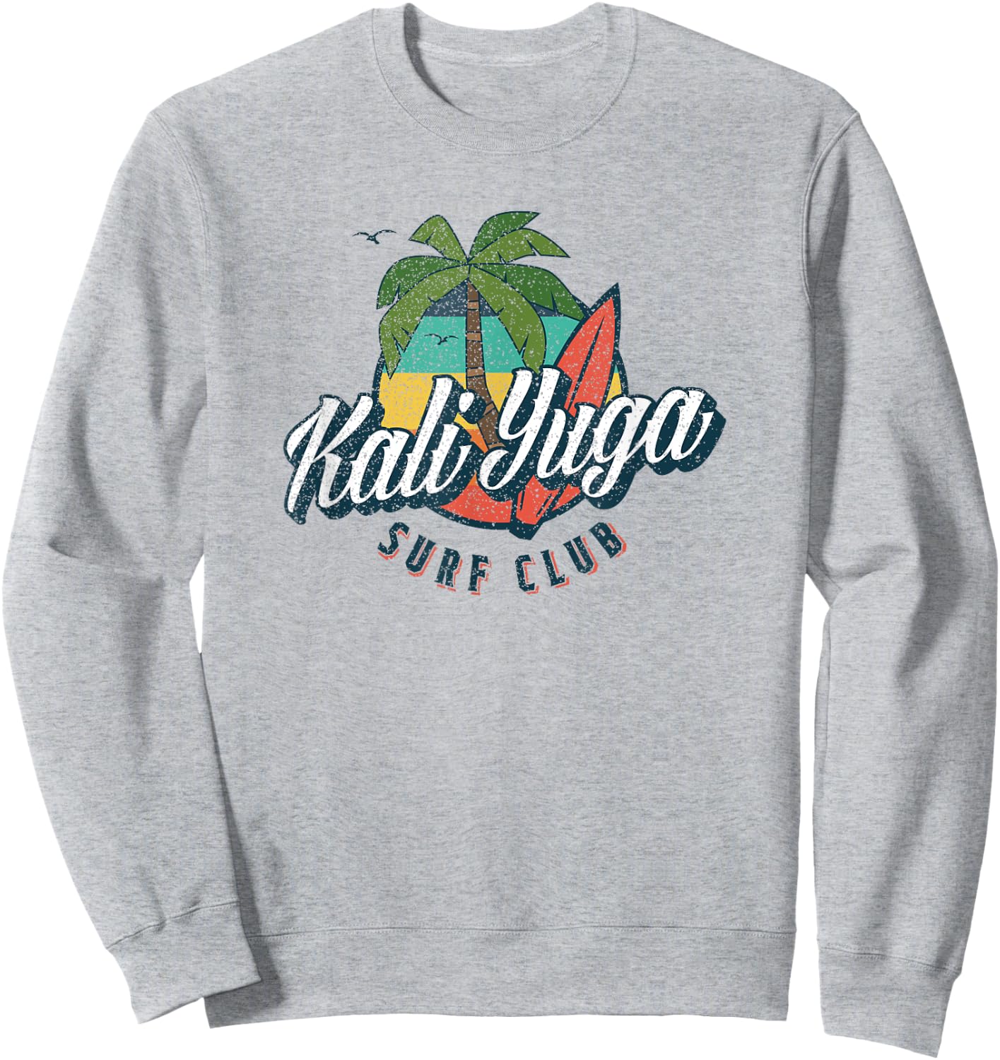 Kali Yuga Surf Club Surf The Kali Yuga Sweatshirt - Sweatshirt | Ash