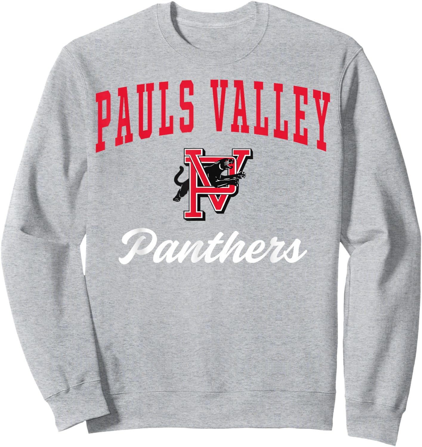 Pauls Valley High School Panthers C3 Sweatshirt - Sweatshirt | Ash