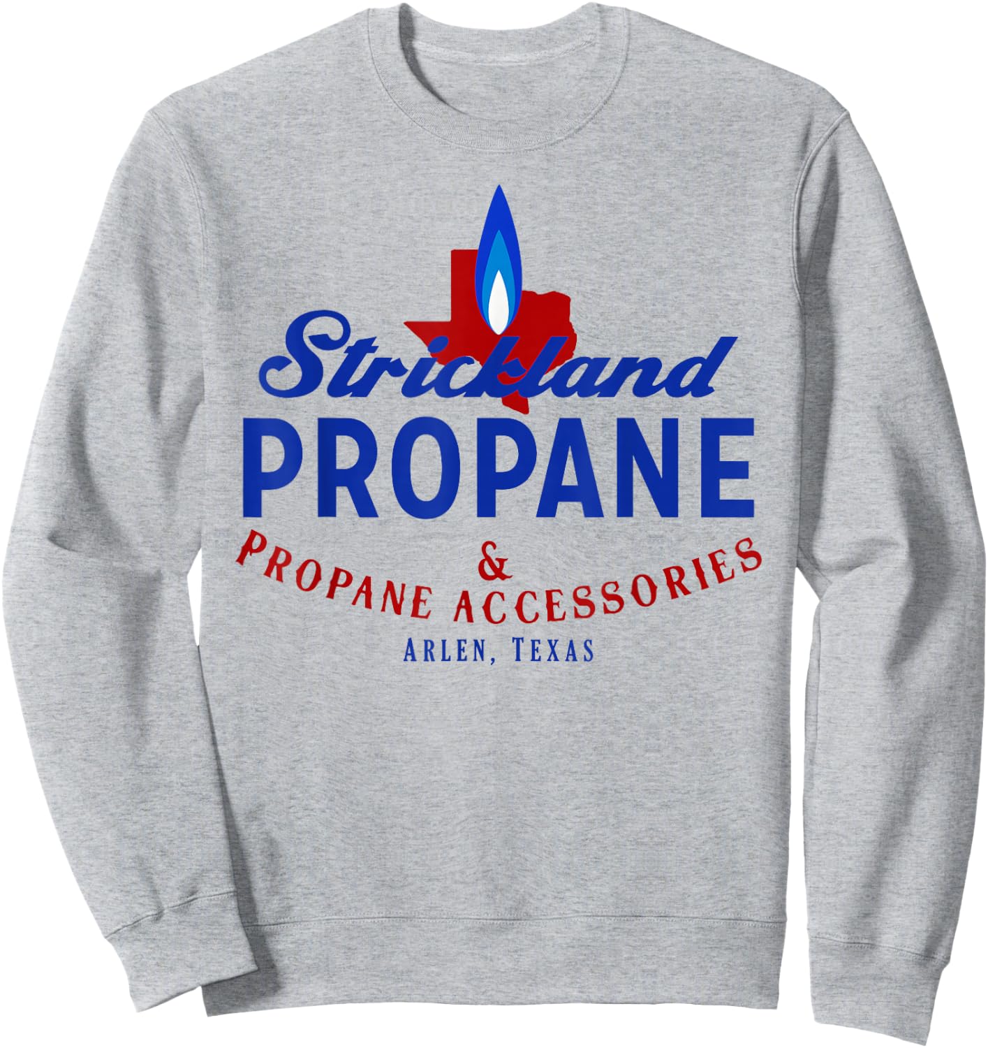 Strickland Propane - Taste The Meat Not The Heat Sweatshirt - Sweatshirt | Ash