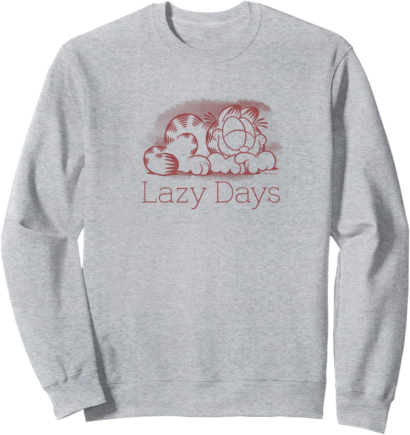 Garfield Fall Lazy Days Sweatshirt - Sweatshirt | Ash