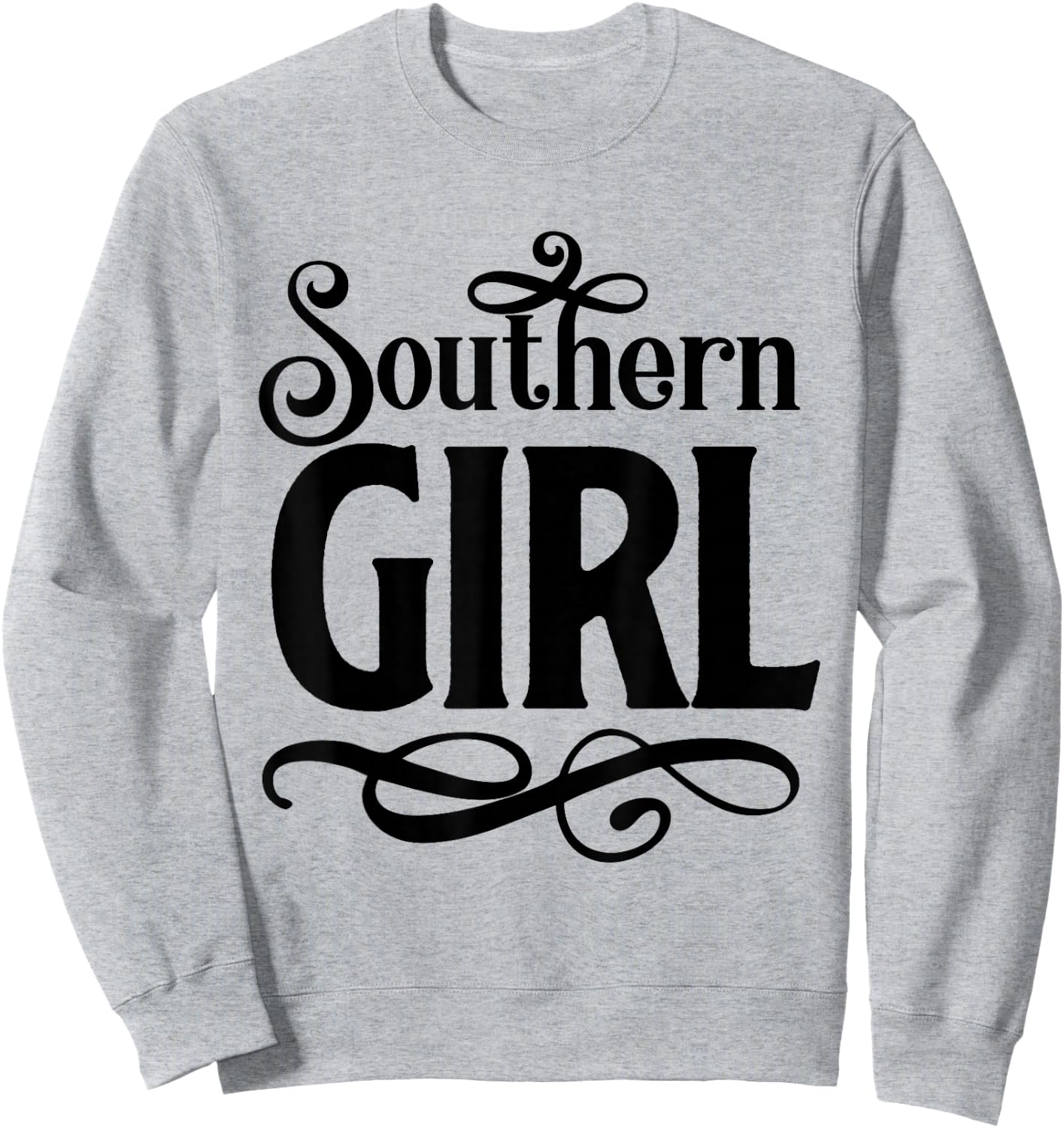 Sassy Southern Girls Attitude Cowboy Boots Redneck Ladies Sweatshirt - Sweatshirt | Ash