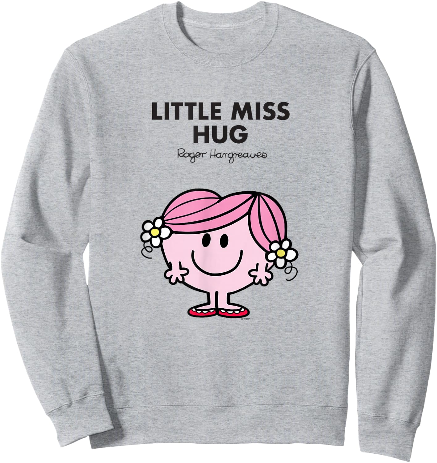 Mr. Men Little Miss Hug Sweatshirt - Sweatshirt | Ash