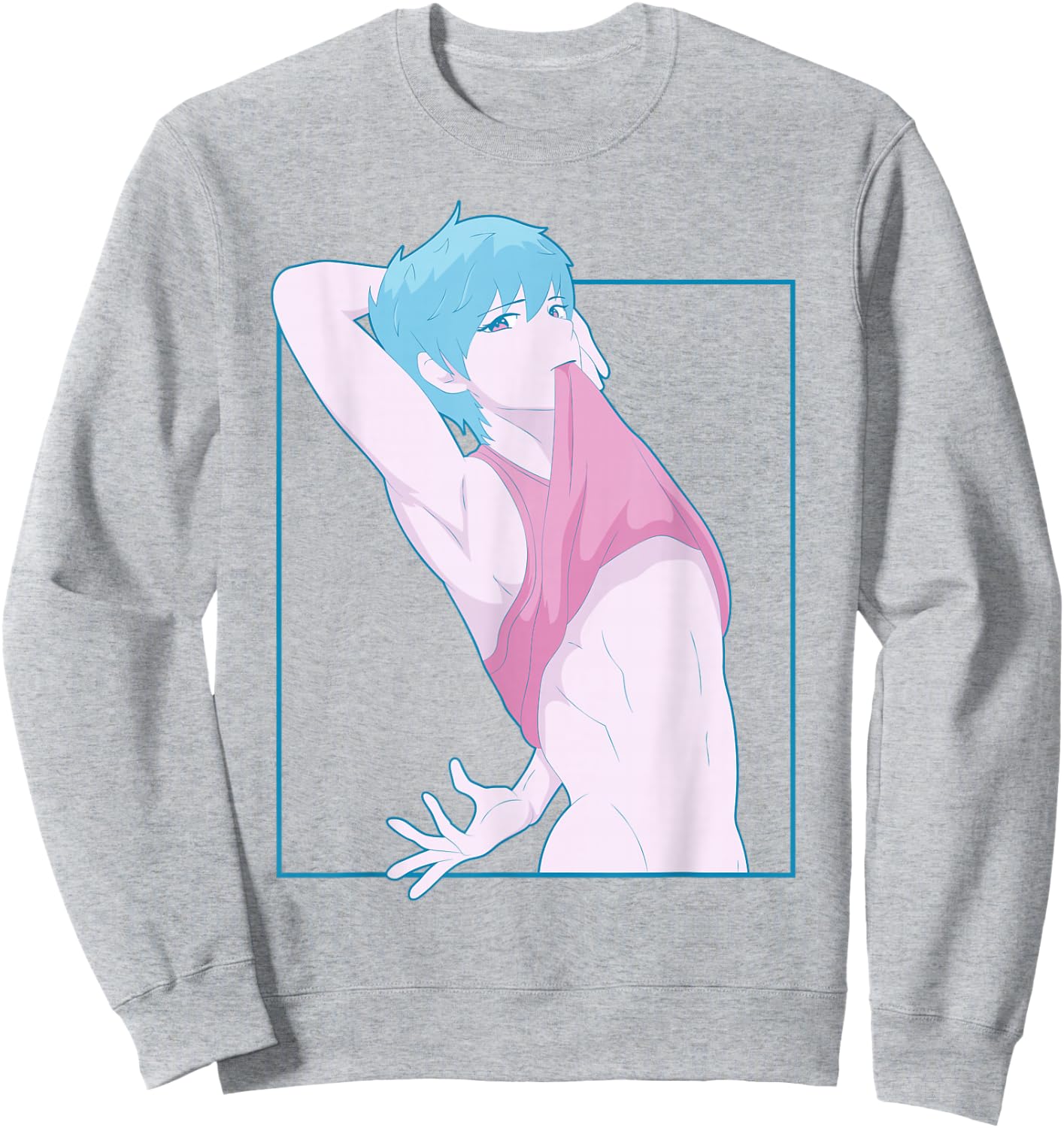 Femboy Anime Boy Aesthetic Crossdressing Yaoi Pastel Sweatshirt - Sweatshirt | Ash