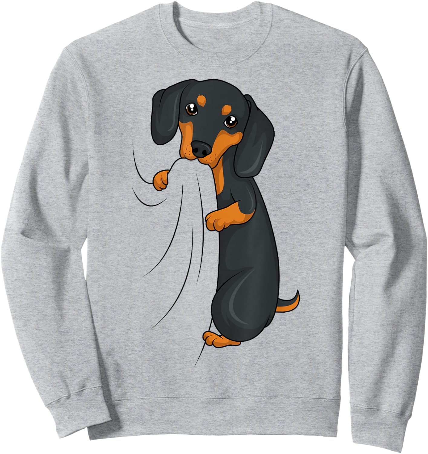 Dachshund Lover Weiner Dog Girls Women Kids Men Sweatshirt - Sweatshirt | Ash