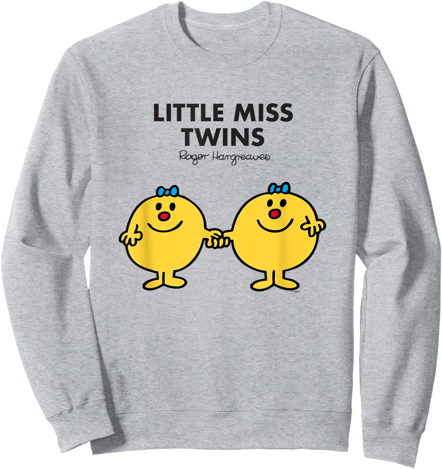 Mr. Men Little Miss Twins Sweatshirt - Sweatshirt | Ash