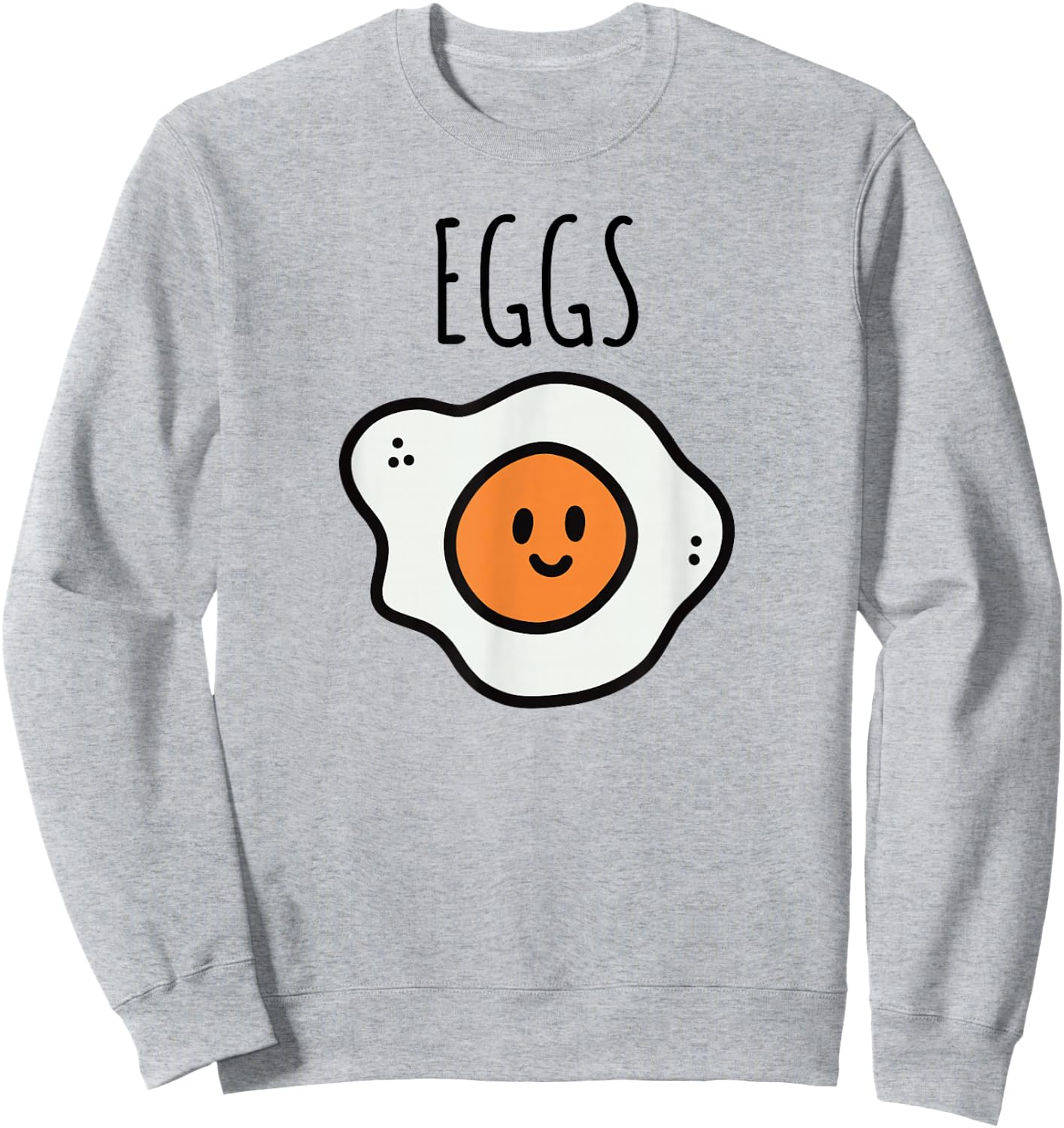 Eggs and Bacon Matching couple costume BFF Halloween funny Sweatshirt - Sweatshirt | Ash