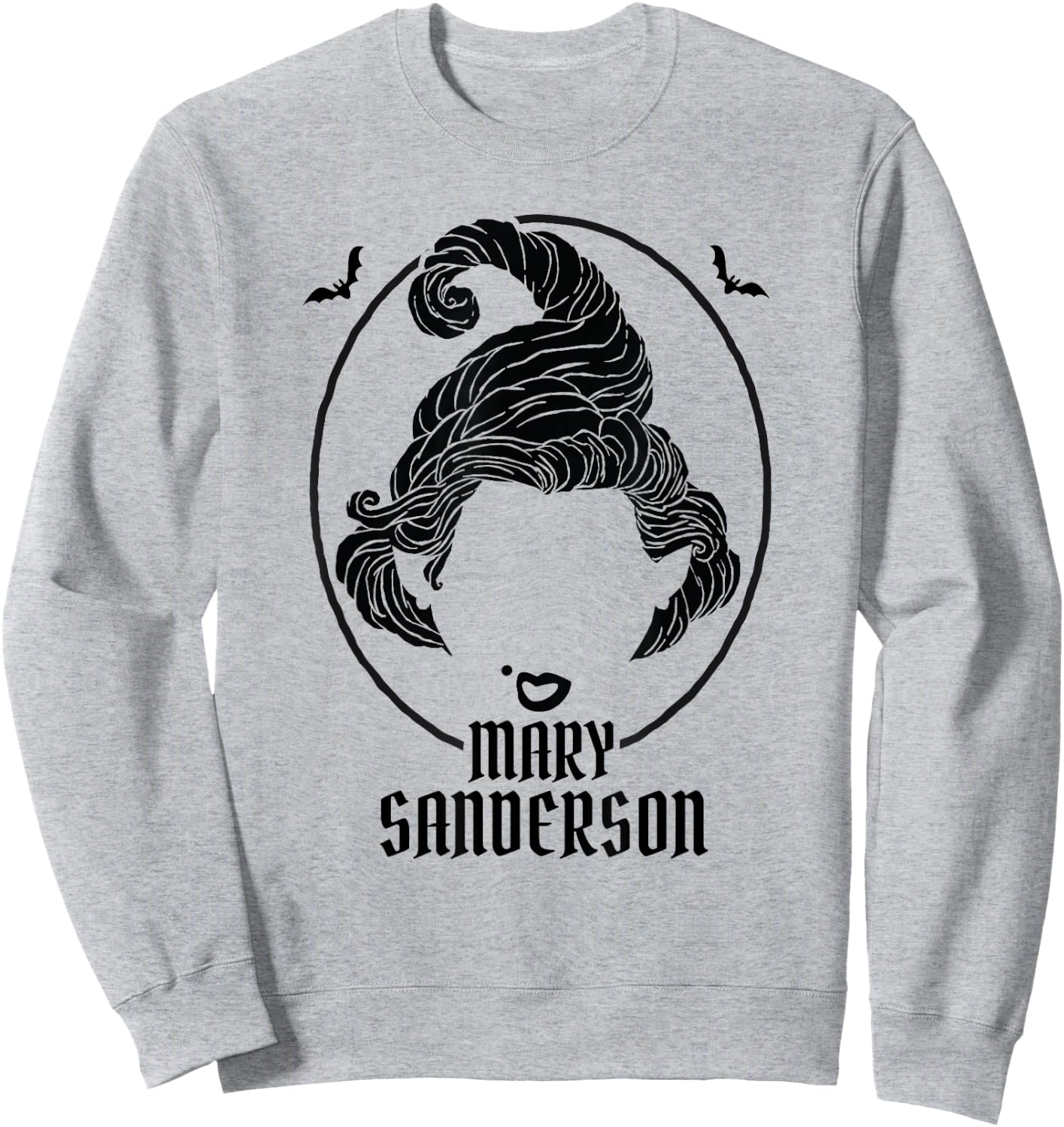 Disney Halloween Hocus Pocus Mary Sanderson Silhouette Sweatshirt - Sweatshirt | Ash