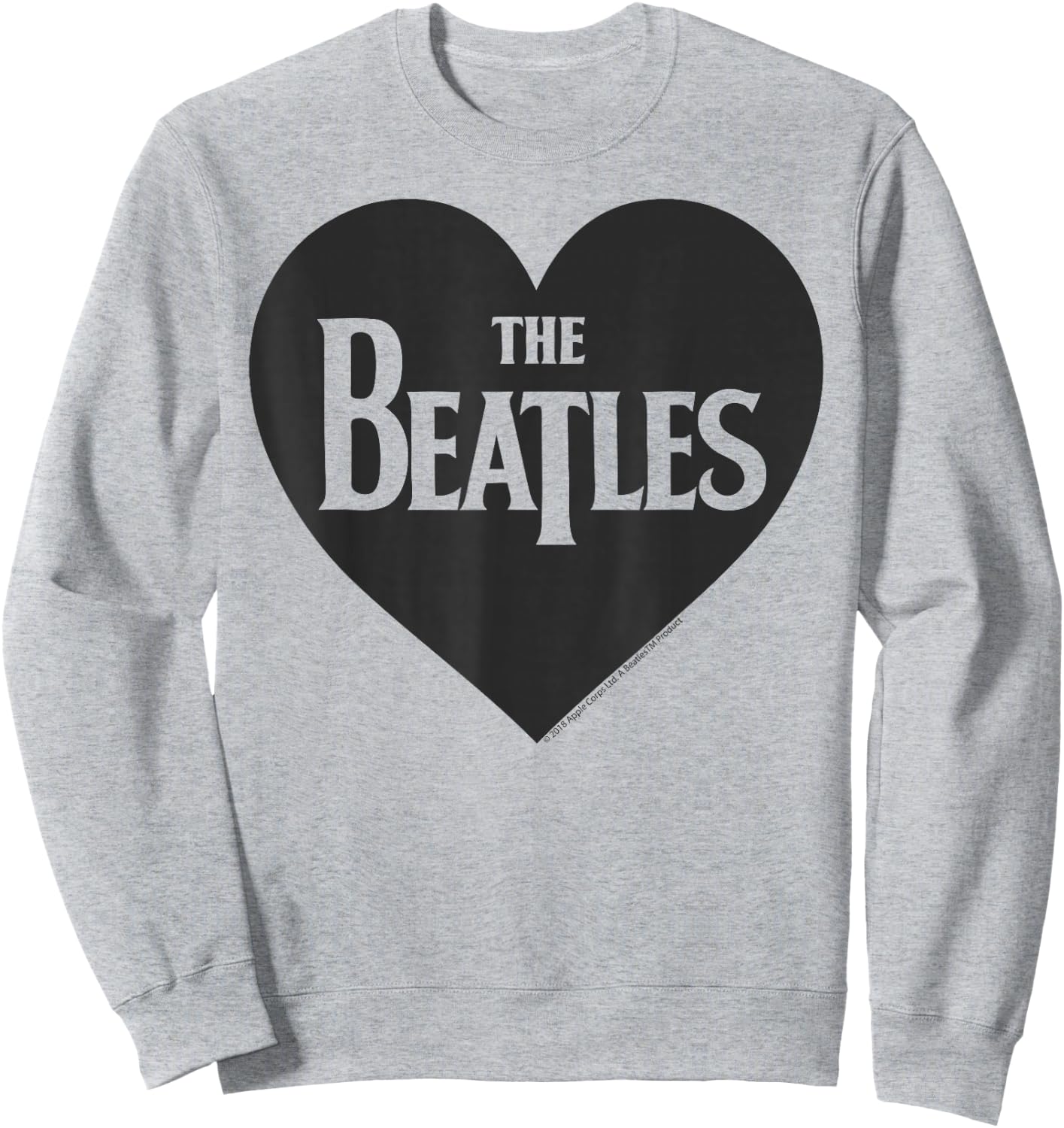 The Beatles - Heart Love The Beatles Sweatshirt - Sweatshirt | Ash