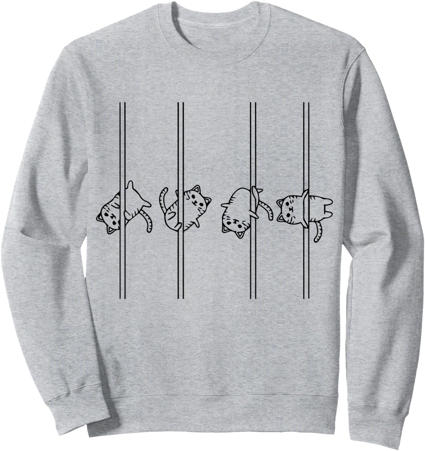 Pole Dancing Exotic Dancer Outfit For Pole Fitness Pole Wear Sweatshirt - Sweatshirt | Ash