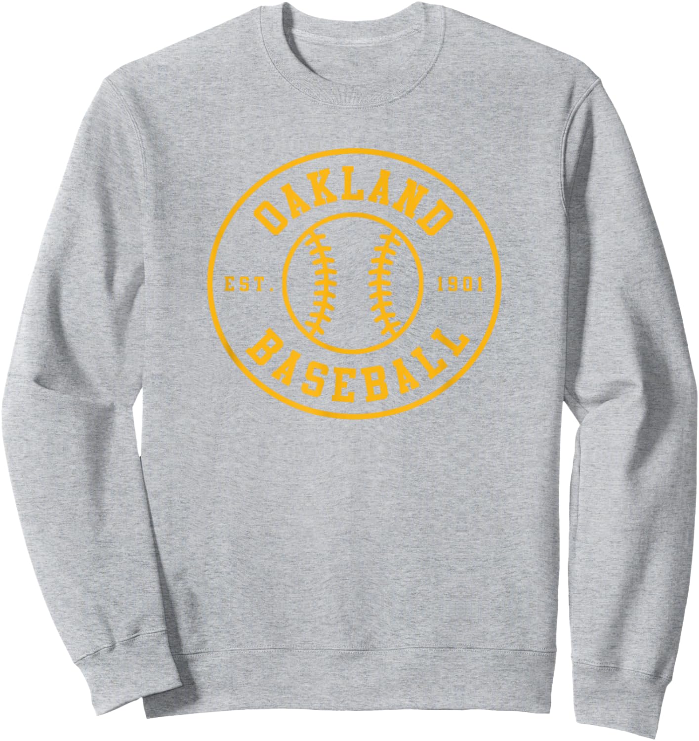 Oakland Baseball | Seventh Inning Stretch Gameday Fan Gear Sweatshirt - Sweatshirt | Ash