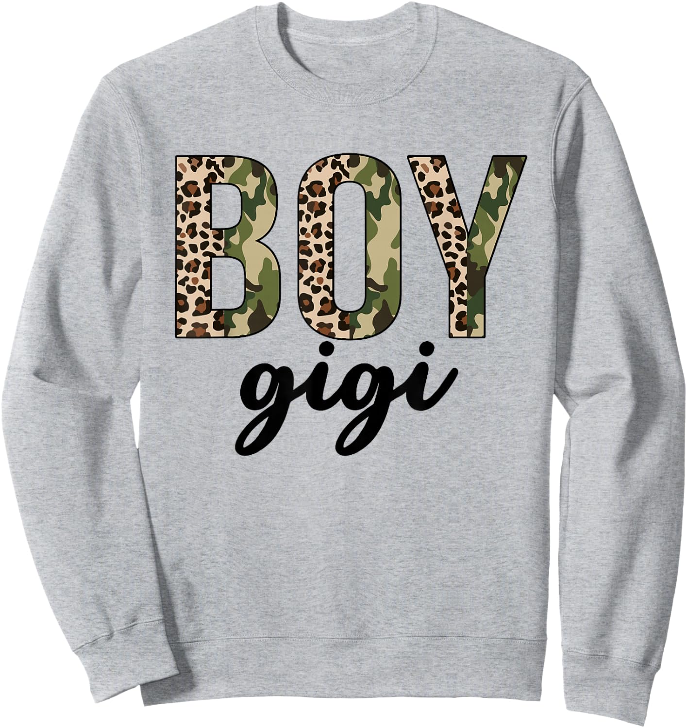 Boy Gigi Cute Gigi Of Boys Gigi Grandma Sweatshirt - Sweatshirt | Ash