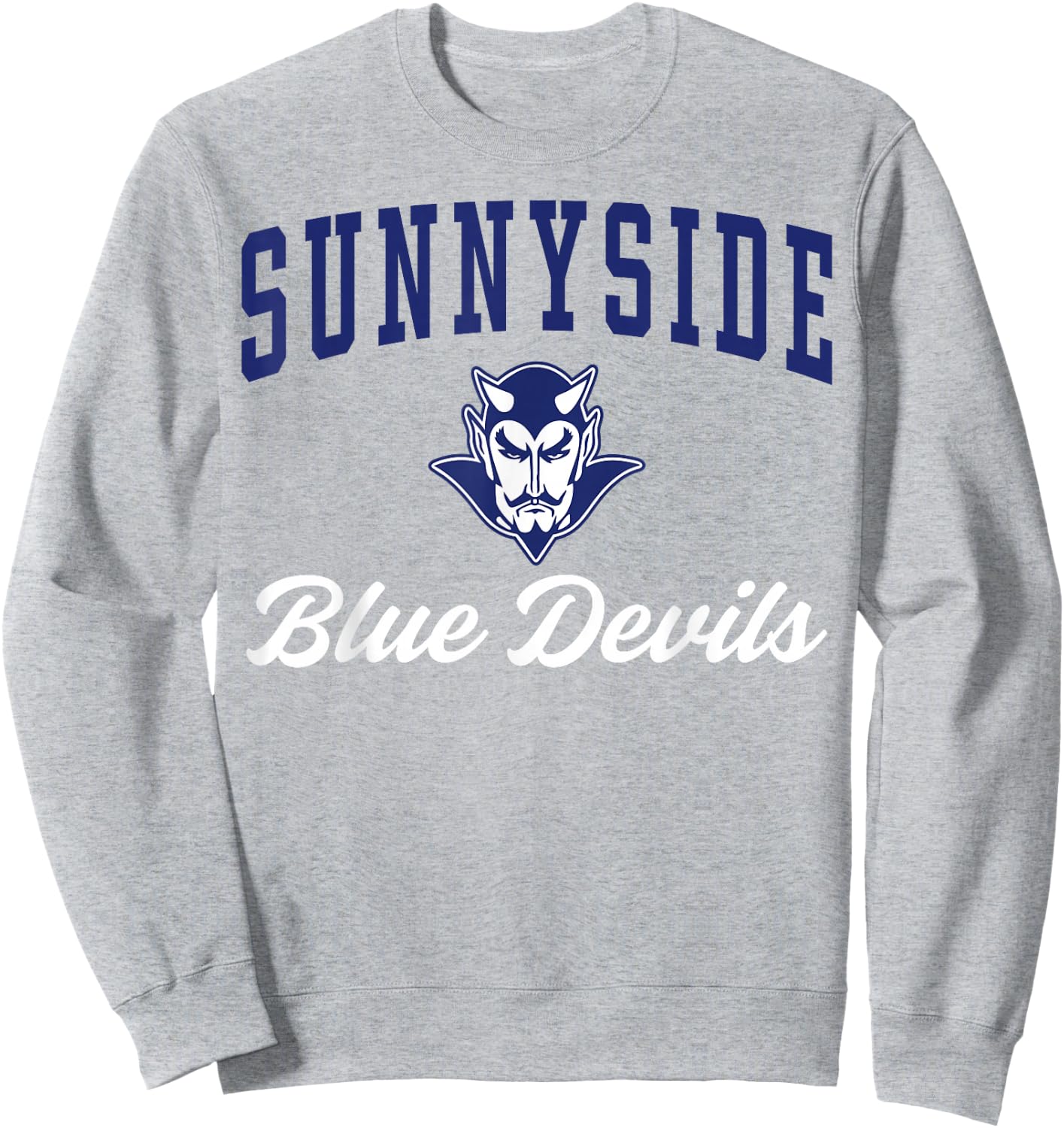 Sunnyside High School Blue Devils C3 Sweatshirt - Sweatshirt | Ash