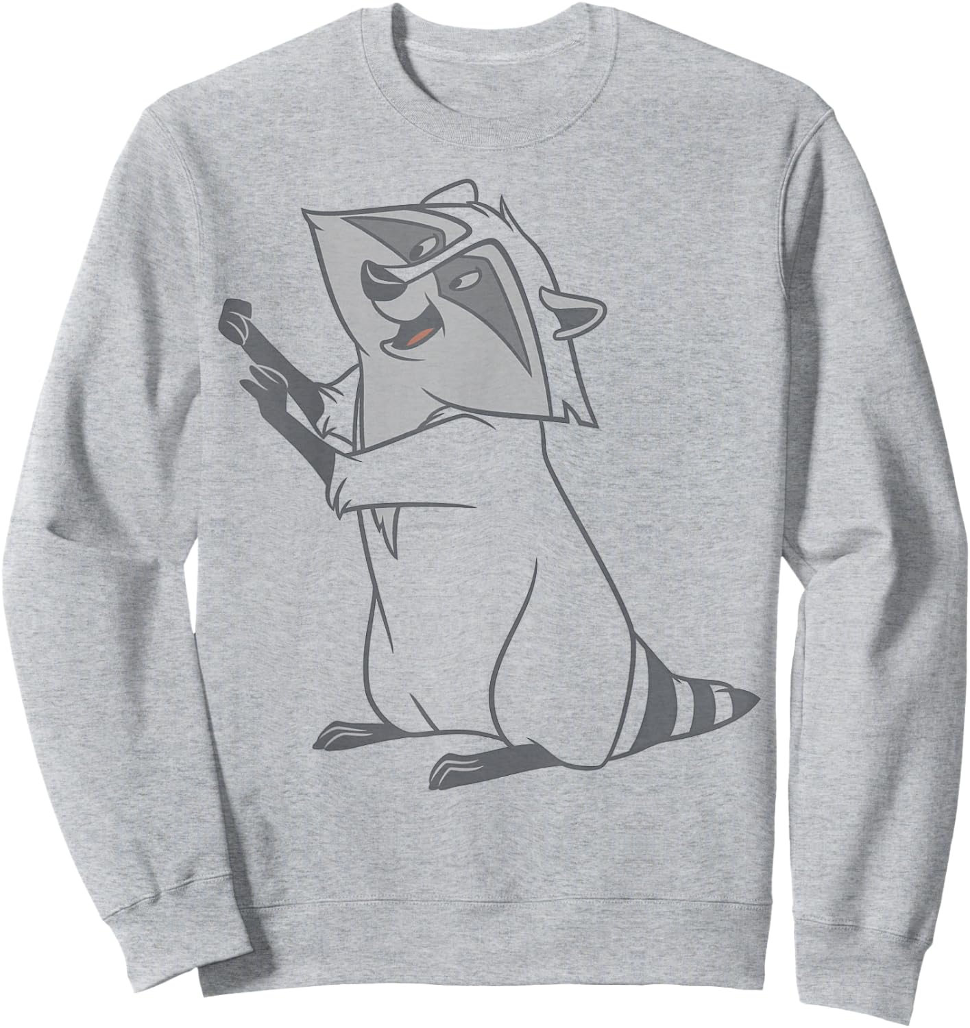Disney Pocahontas Meeko Big Portrait Sweatshirt - Sweatshirt | Ash