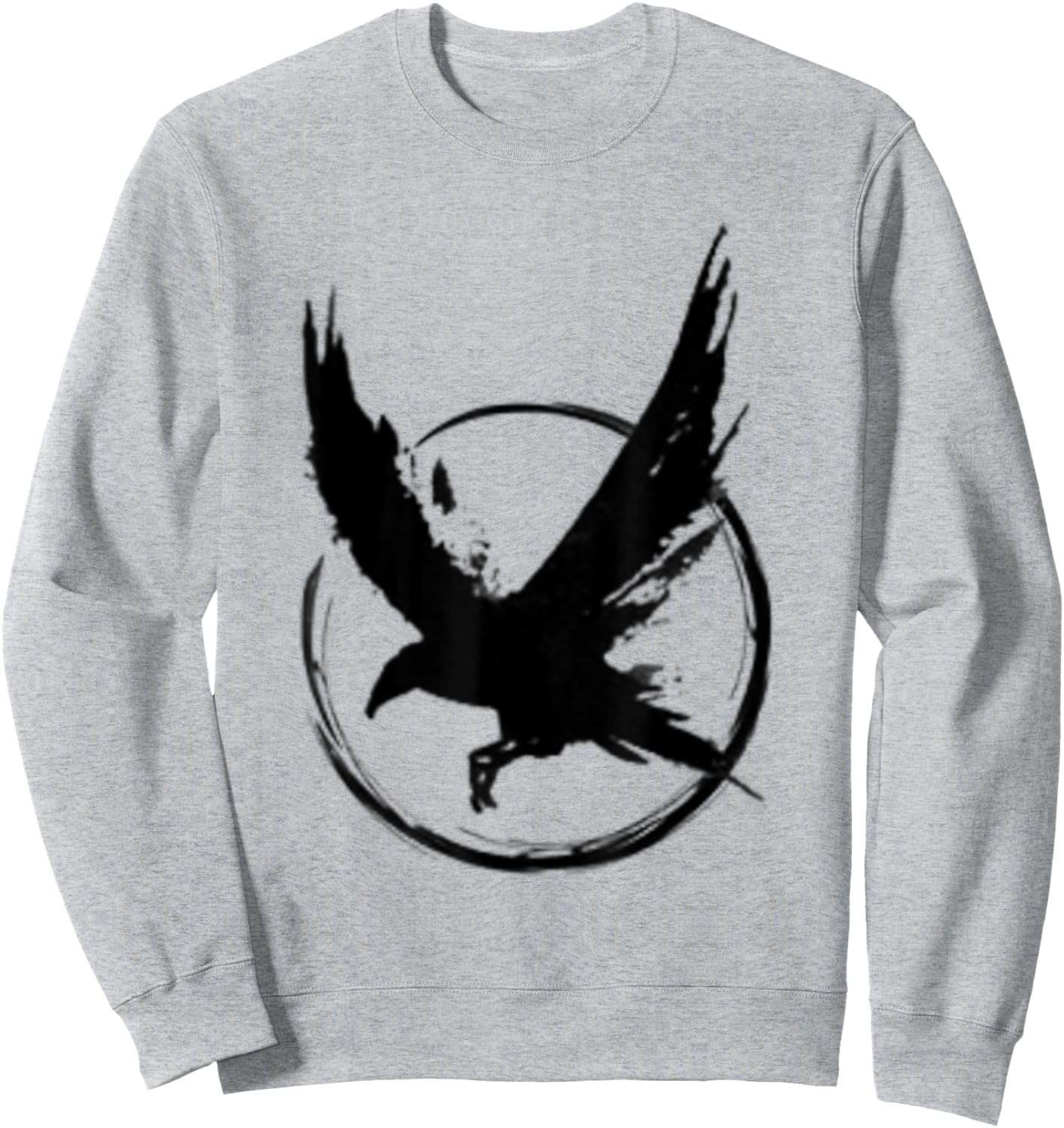 Raven , Crow Raabe Women's Men's Shirt Black Sweatshirt - Sweatshirt | Ash