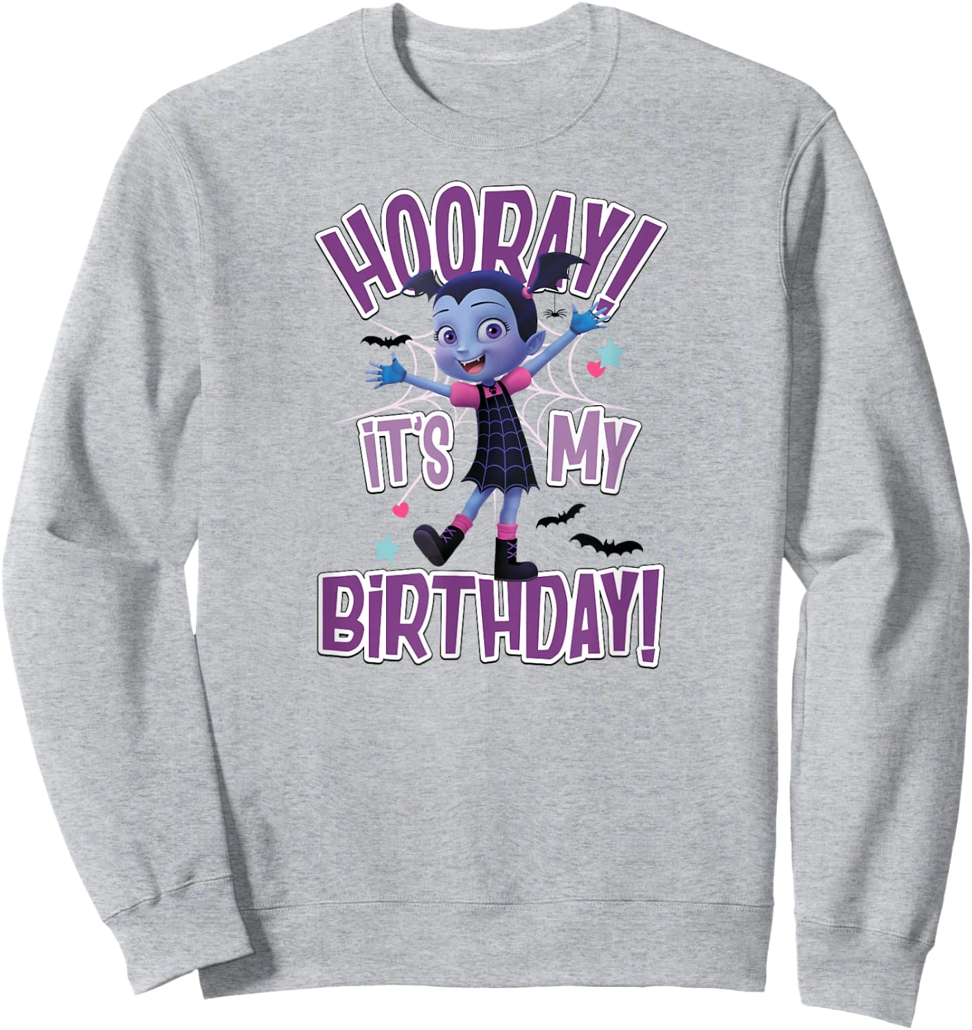 Disney - Juniors Vampirina Hooray Sweatshirt - Sweatshirt | Ash