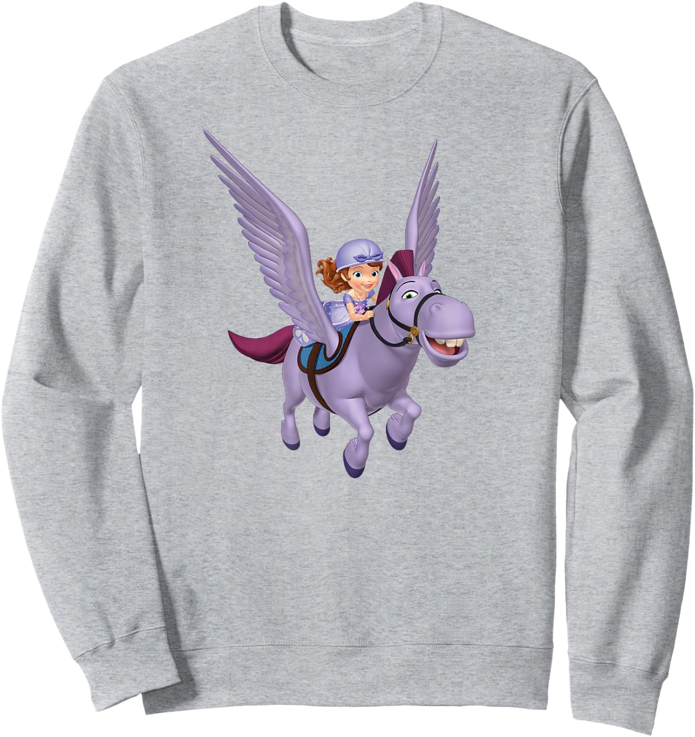 Disney - Sofia the First Sofia & Minimus Sweatshirt - Sweatshirt | Ash