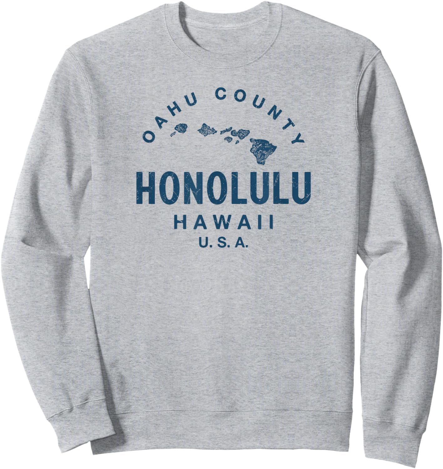 Hawaii Honolulu Hawaiian Islands Sweatshirt - Sweatshirt | Ash