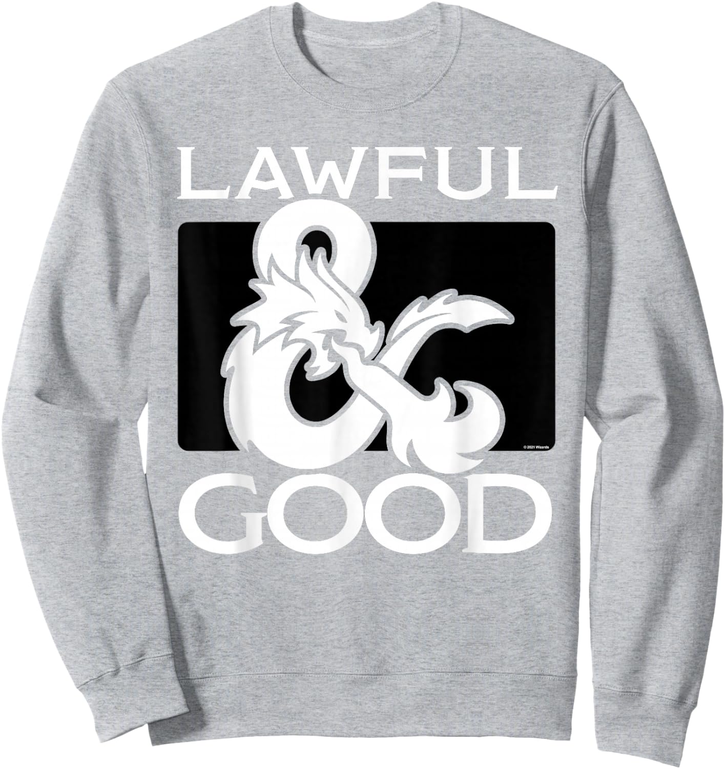 Dungeons & Dragons Lawful & Good Sweatshirt - Sweatshirt | Ash
