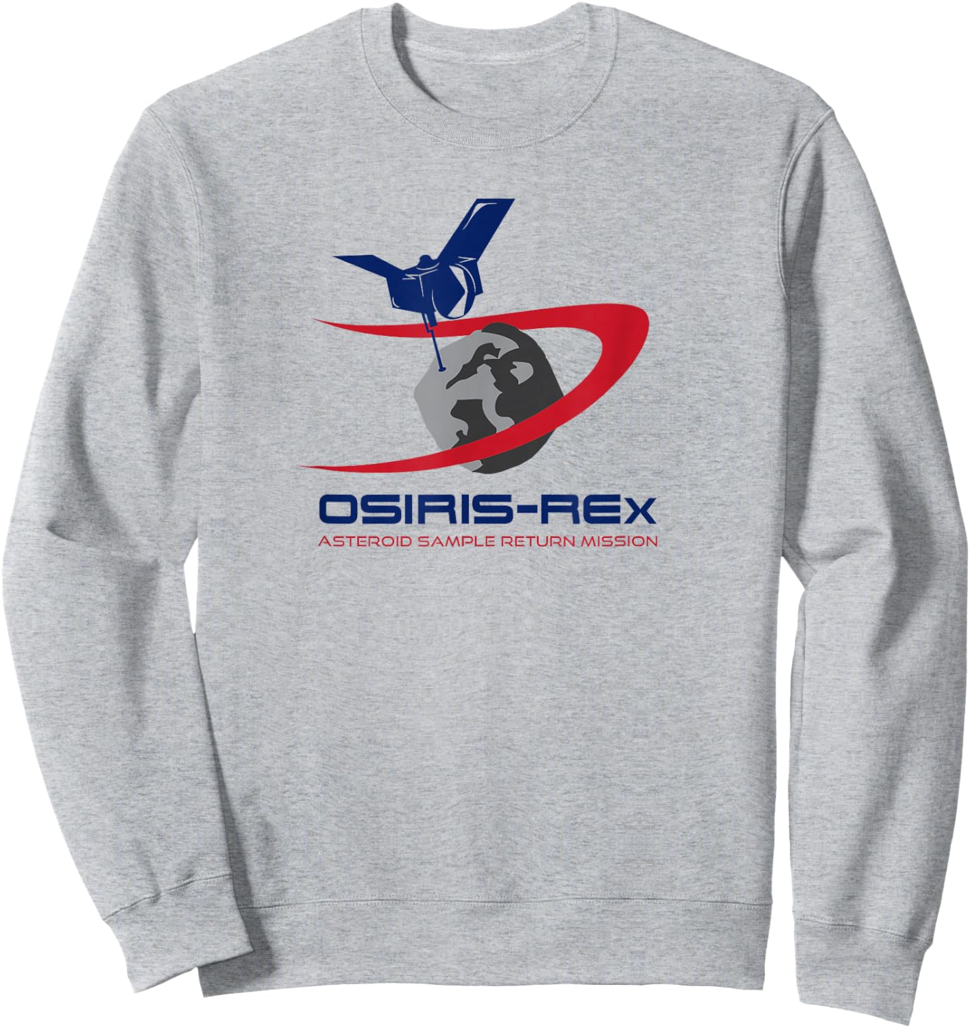 Osiris-REx NASA Asteroid Sample Return Mission Sweatshirt - Sweatshirt | Ash
