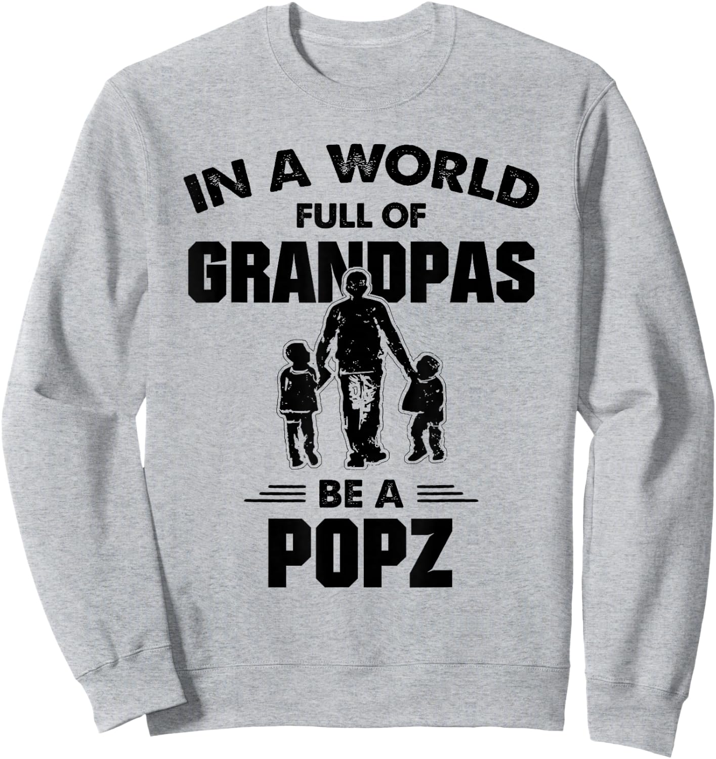 Popz: In A World Full Of Be Sweatshirt - Sweatshirt | Ash